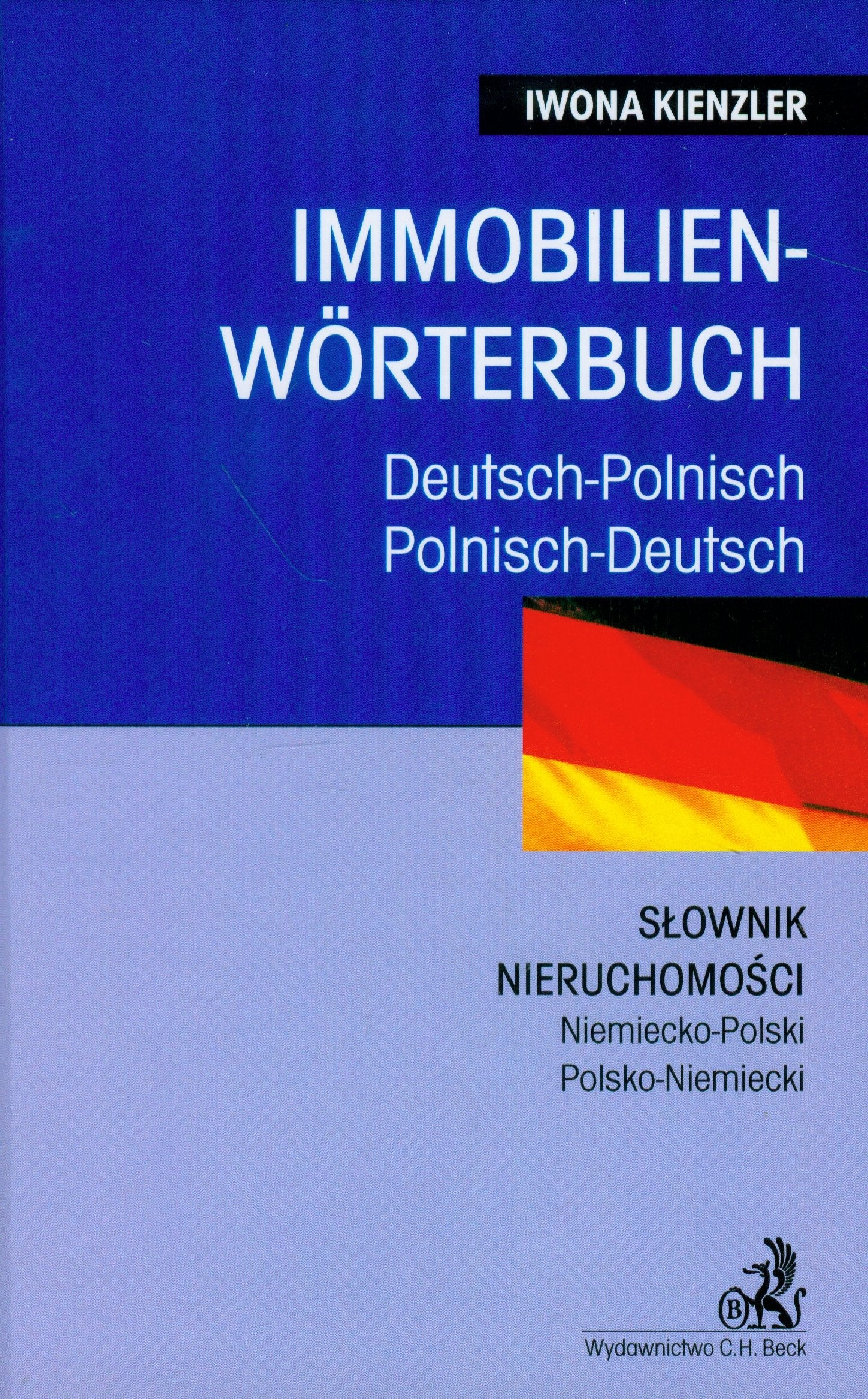 Immobilien woerterbuch Slownik nieruchomosci niemiecko-polski polsko-niemiecki book