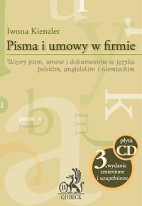 Pisma i umowy w firmie - Iwona Kienzler Books