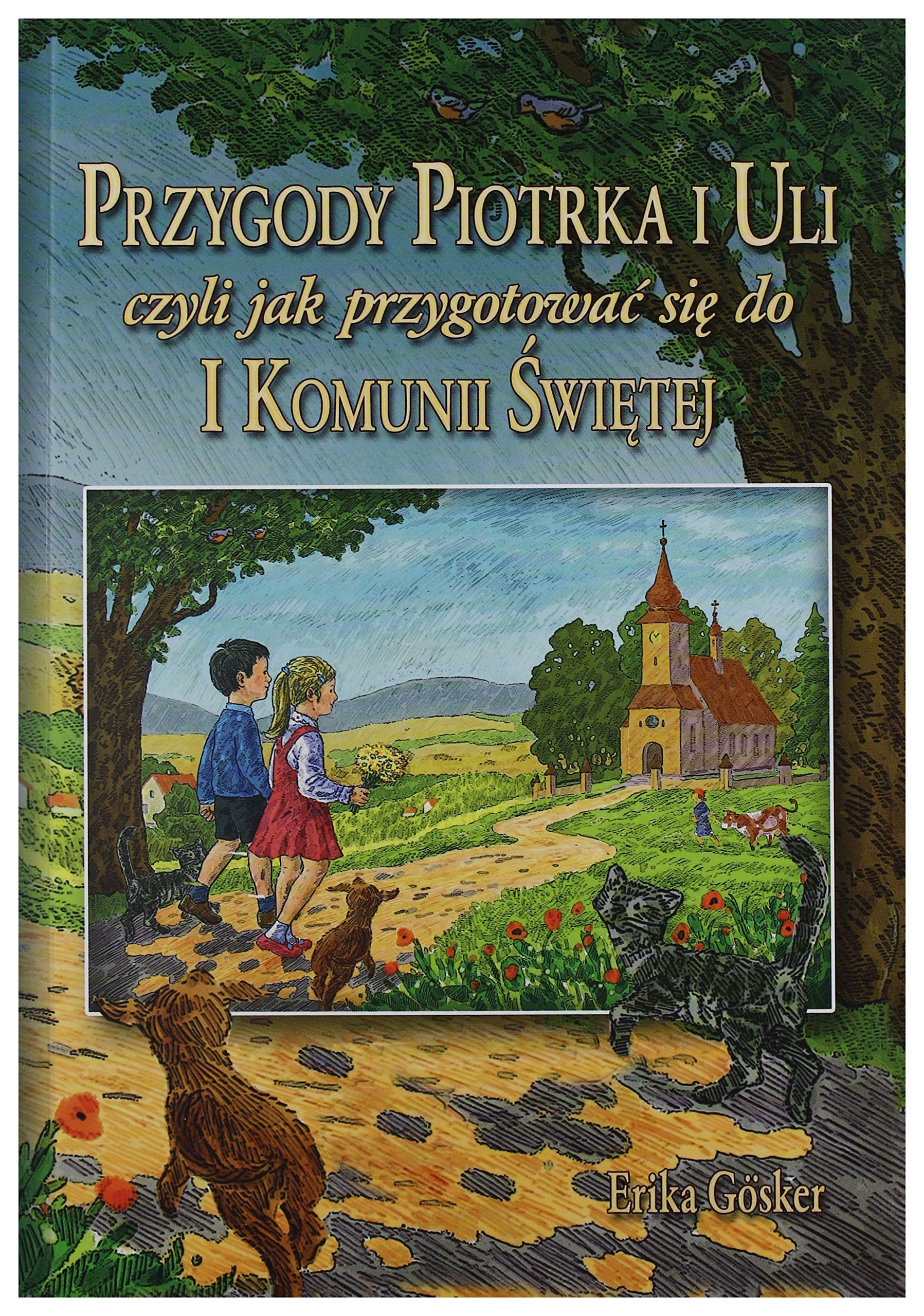 Przygody Piotrka i Uli czyli jak przygotowac sie do I Komunii Swietej Books