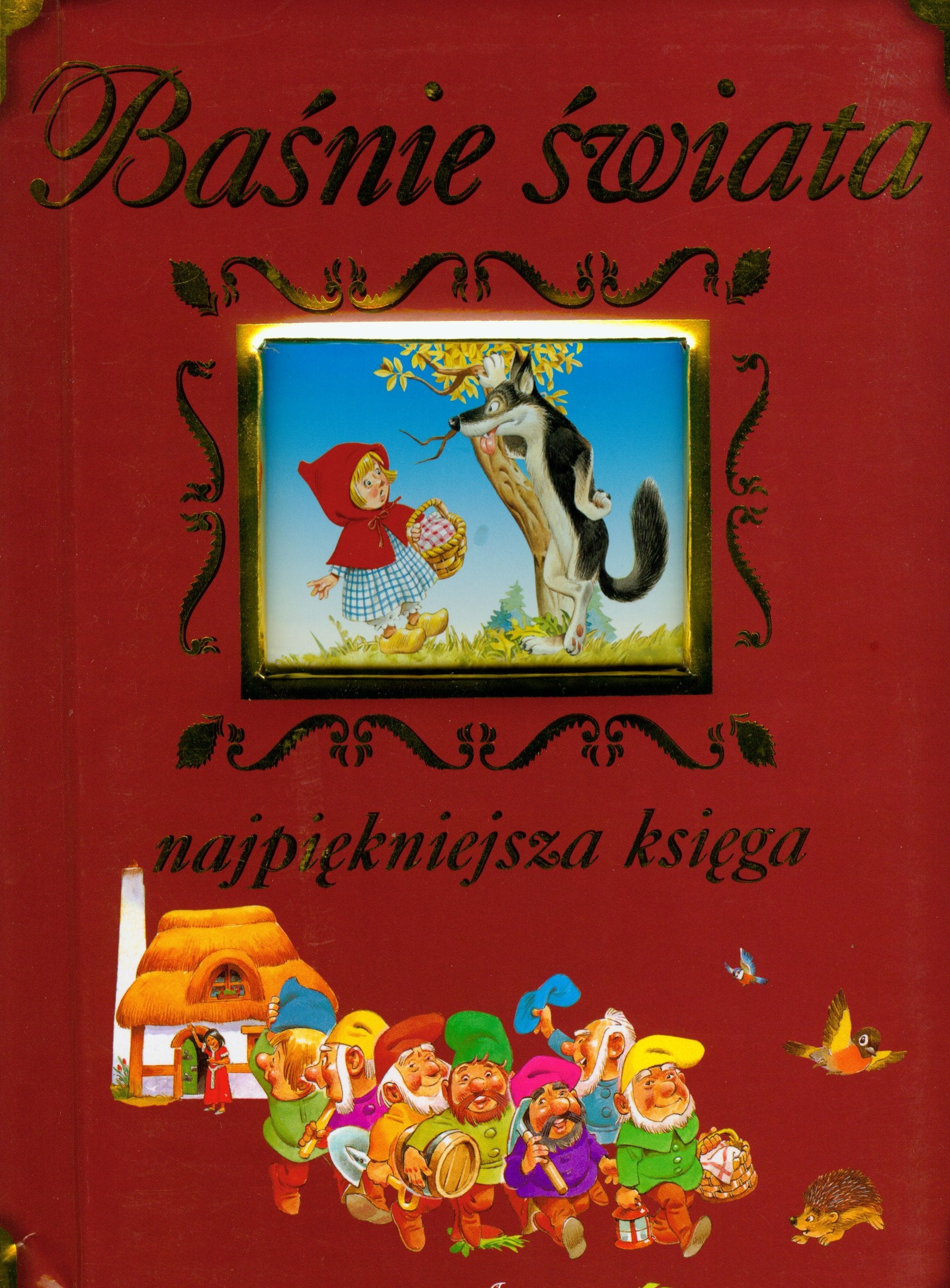 Baśnie świata najpiękniejsza księga: bordowa Books