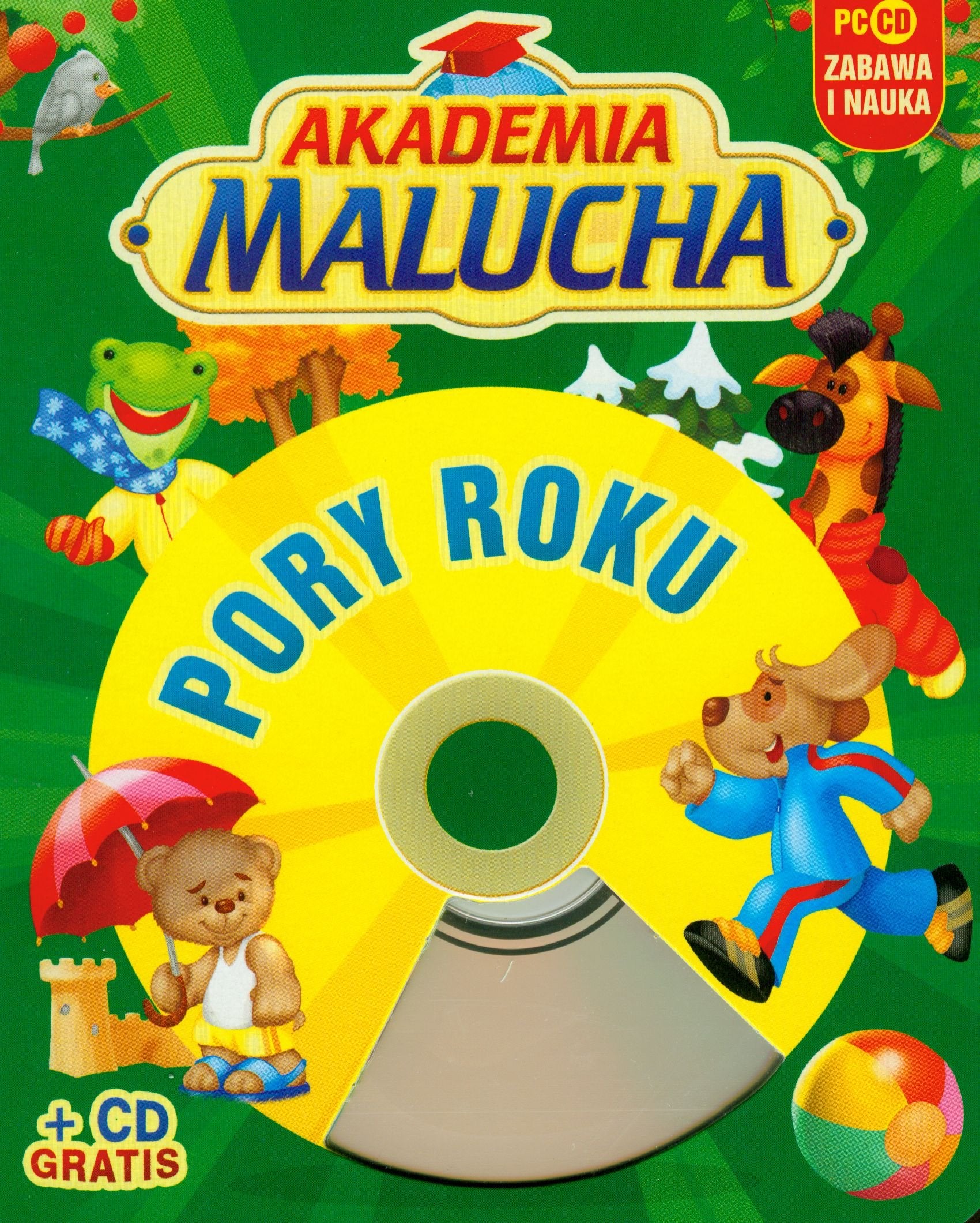 Pory roku z płytą CD (AKADEMIA MALUCHA) Books