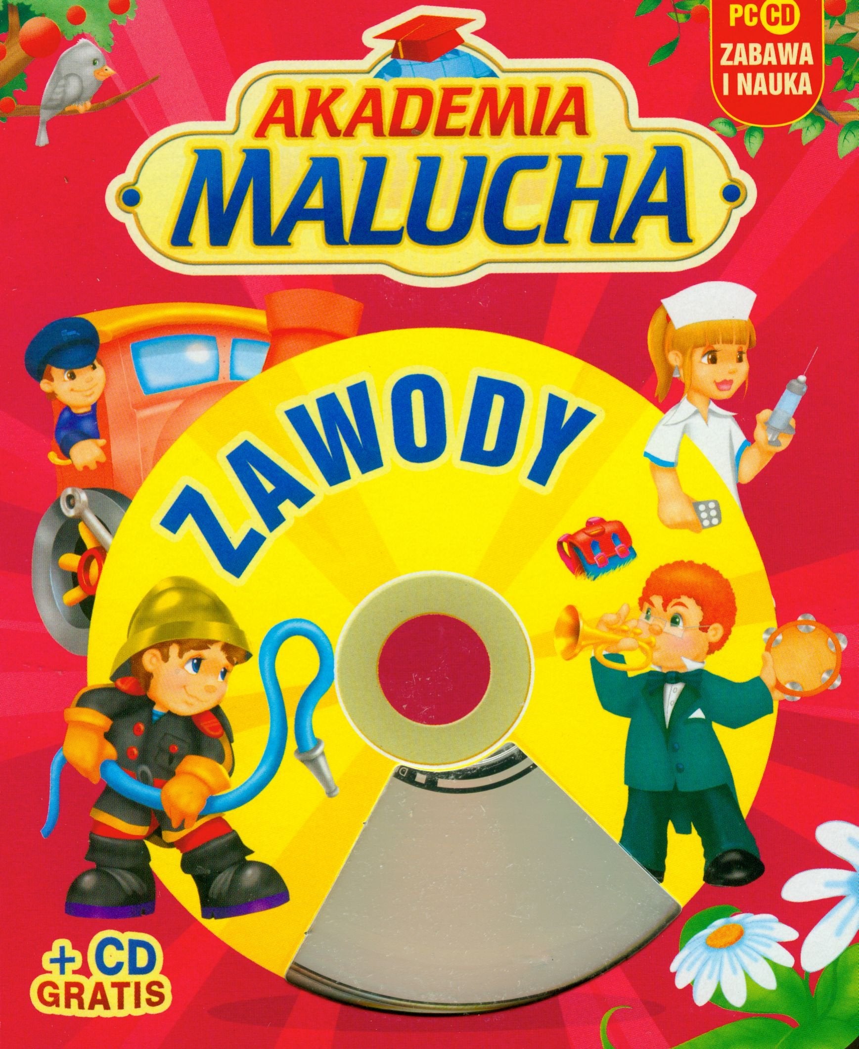Zawody z płytą CD (AKADEMIA MALUCHA) Books