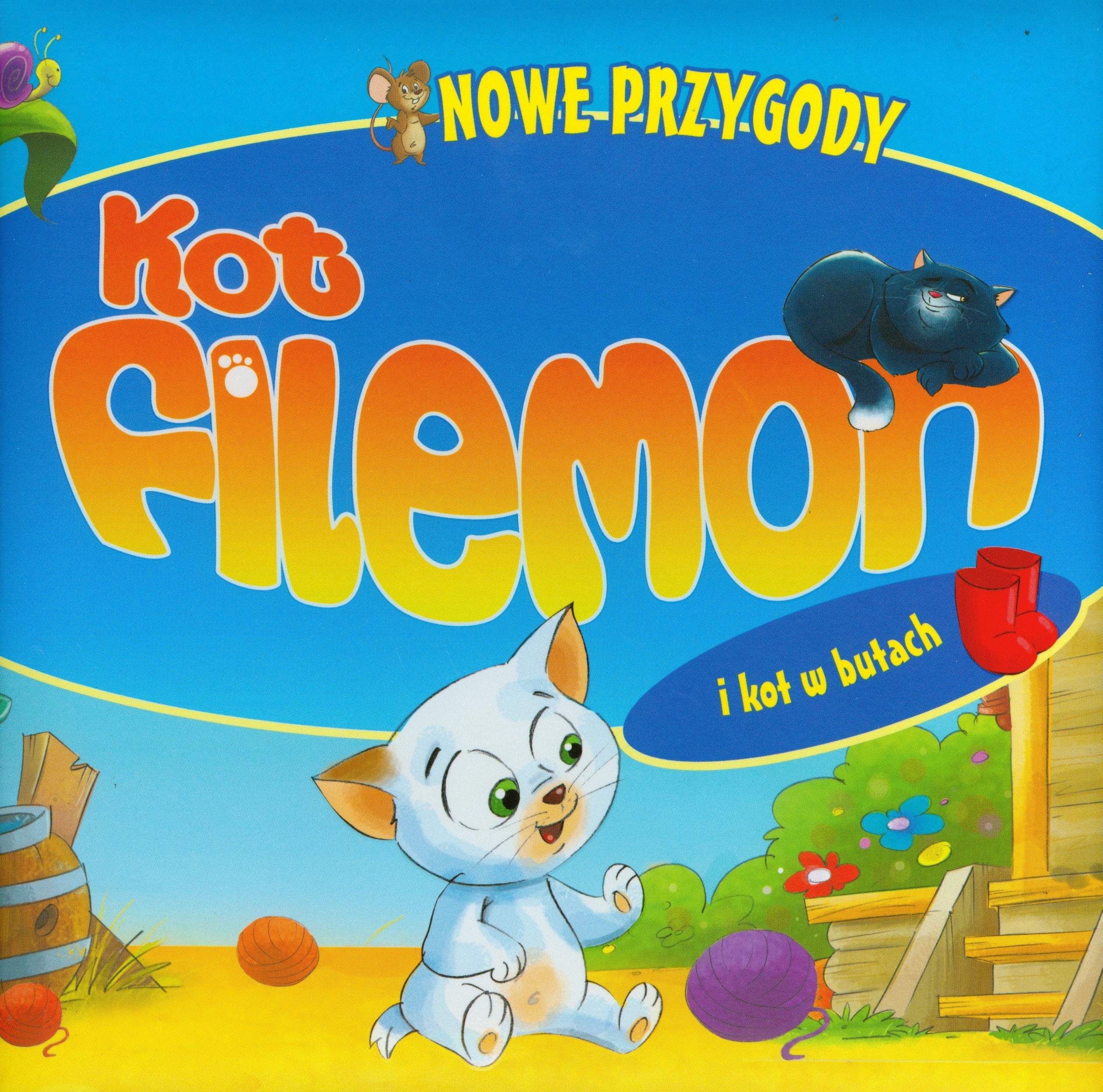 Kot Filemon i kot w butach book