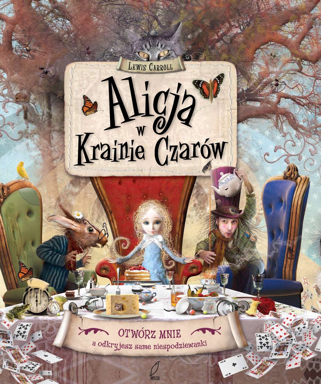 Alicja w Krainie Czarów: Otwórz mnie a odkryjesz same niespodzianki Books