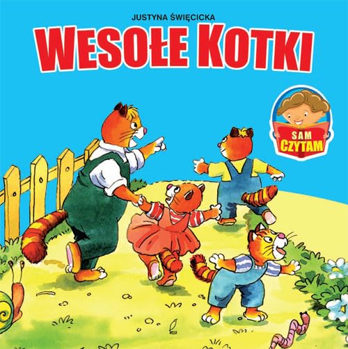 WesoĹe Kotki. Czytam Sama, Czytam Sam Books