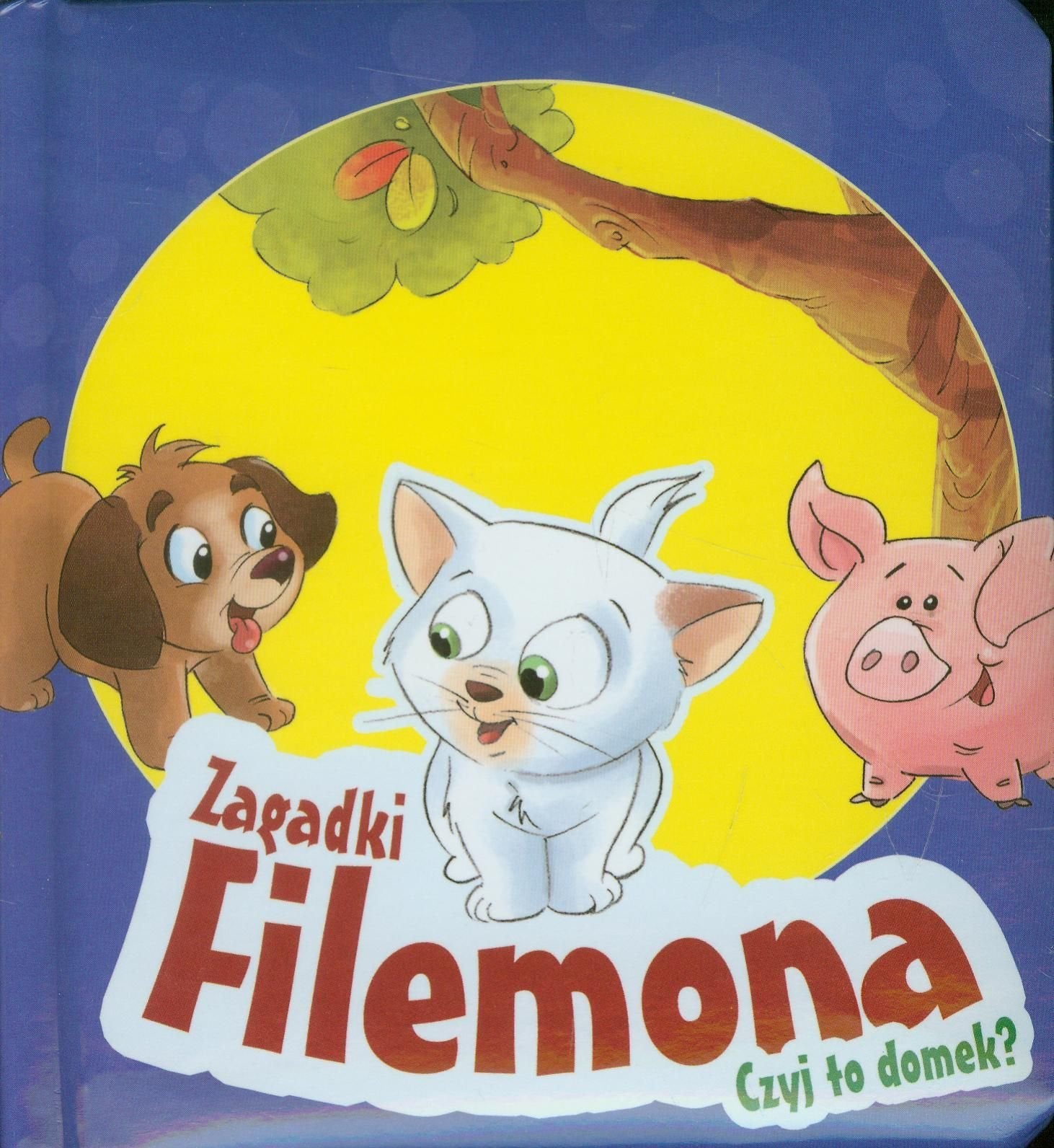Zagadki Filemona Czyj to domek Books