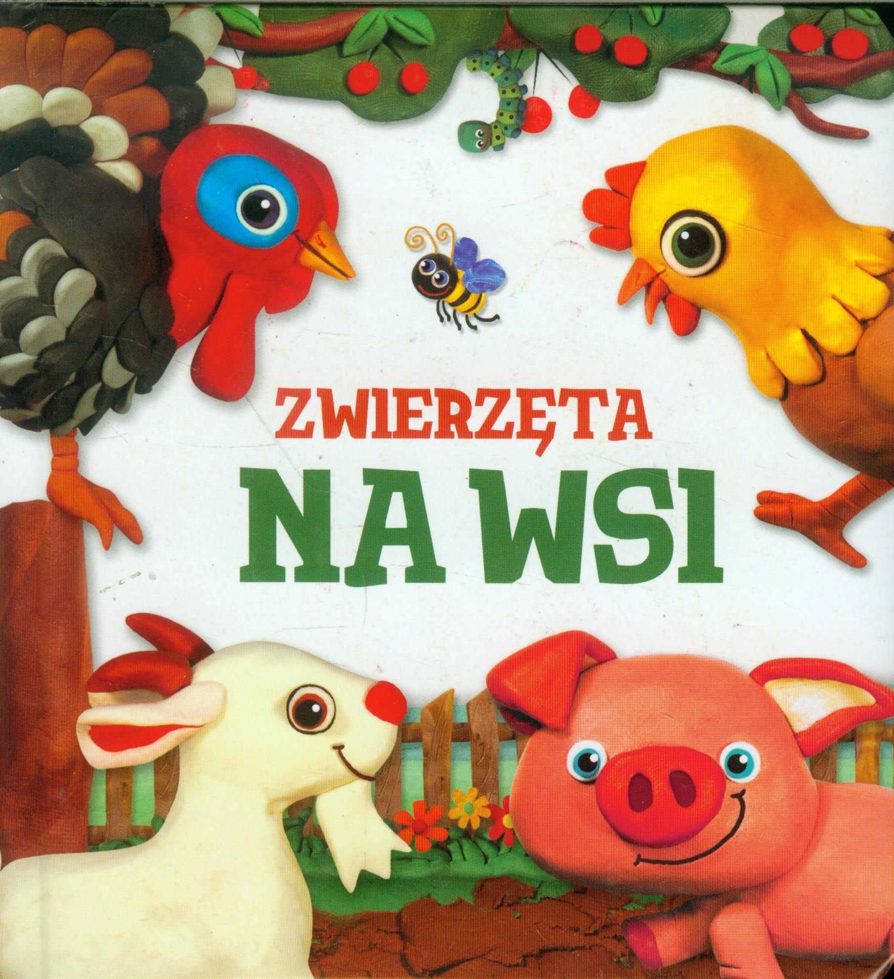 Zwierzeta na wsi Modelinki book