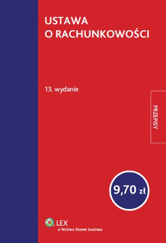 Ustawa o rachunkowości (PRZEPISY) Books