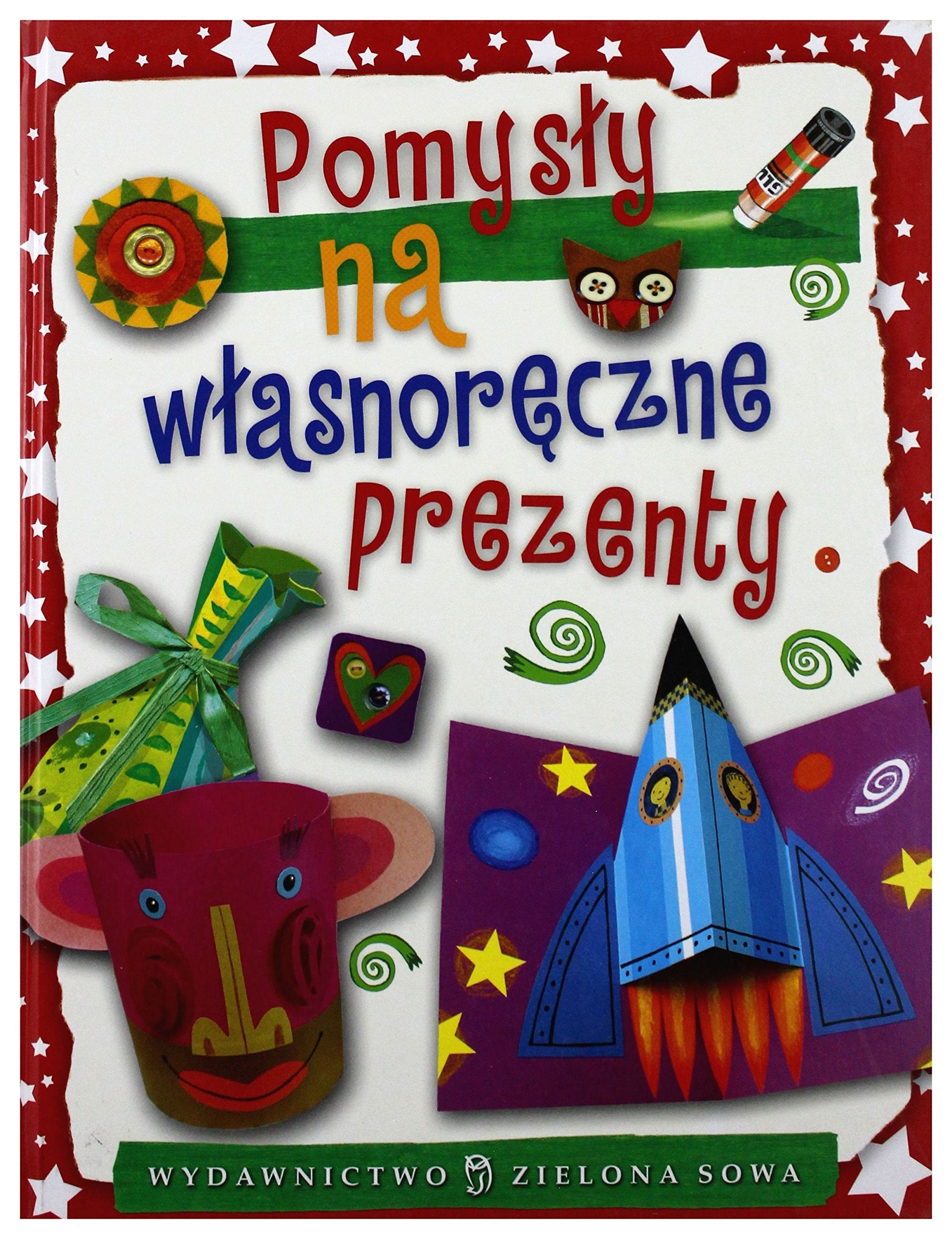 Pomysły na własnoręczne prezenty book
