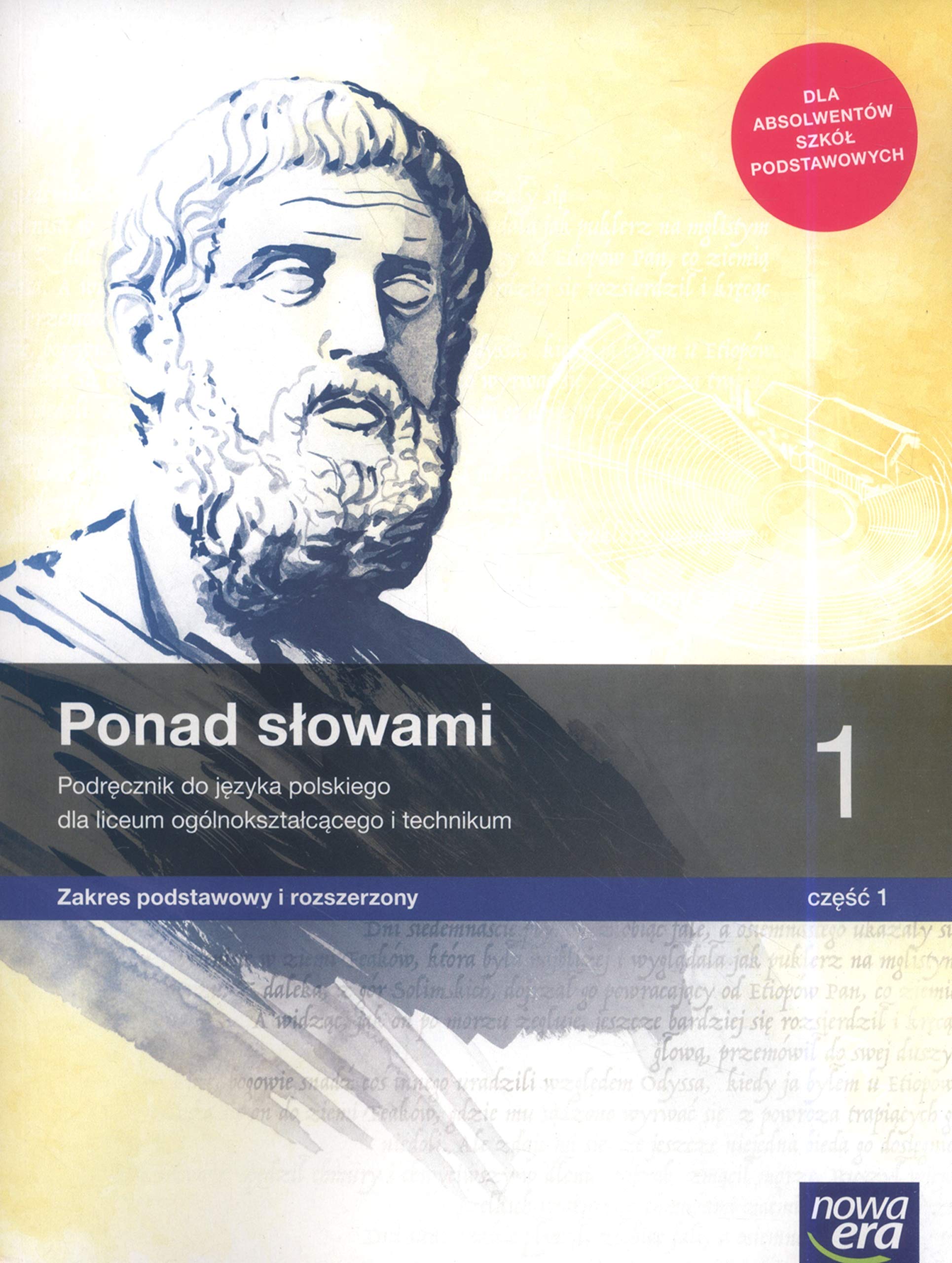 Ponad słowami 1 Część 1 Podręcznik Zakres podstawowy i rozszerzony: Szkoła ponadpodstawowa book