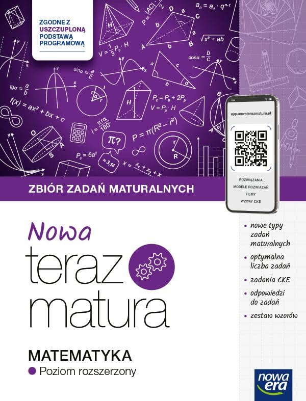 Nowa Teraz Matura Matematyka Zbiór zadań maturalnych Poziom rozszerzony book