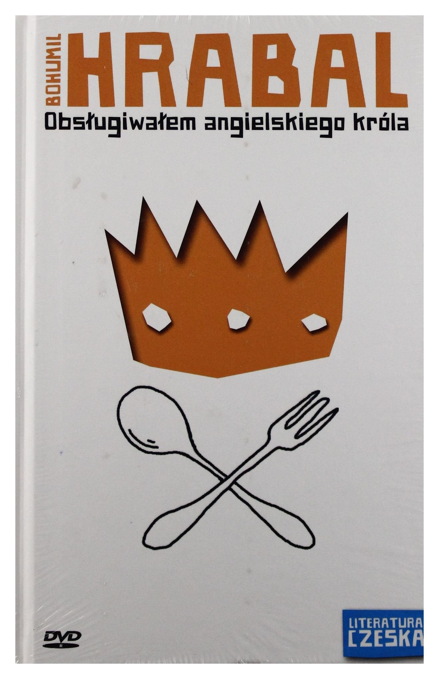 Obsługiwałem angielskiego króla z płytą DVD book