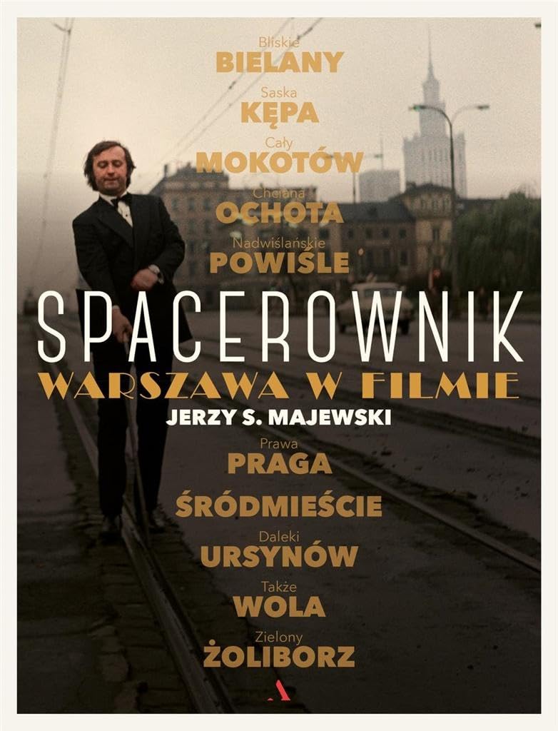 Spacerownik Warszawa w filmie book