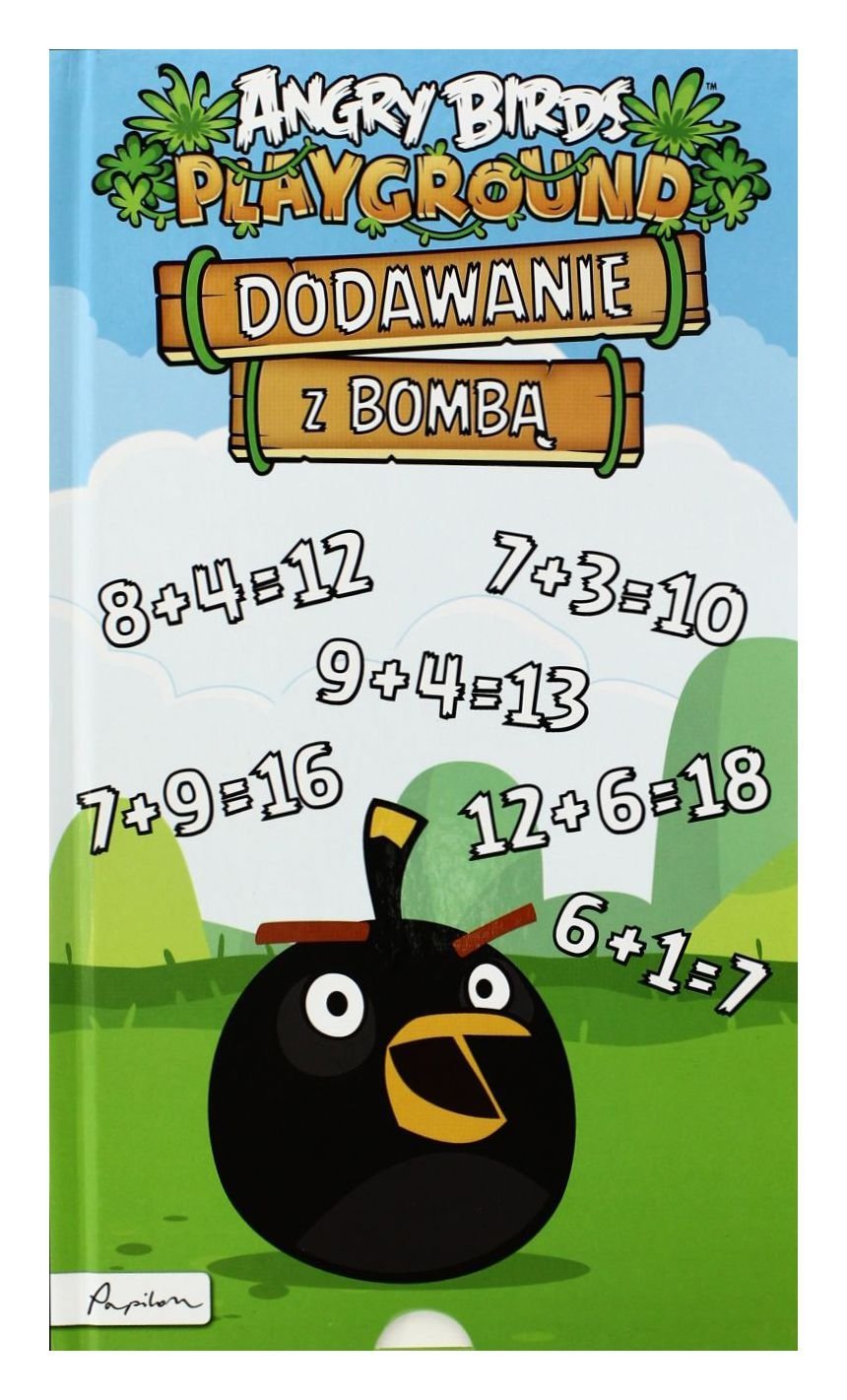Angry Birds Playground Dodawanie z Bombą Books