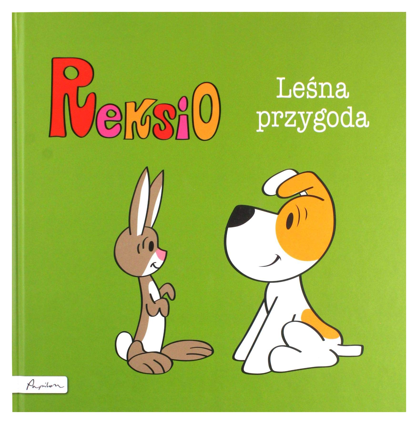 Reksio Lesna przygoda book