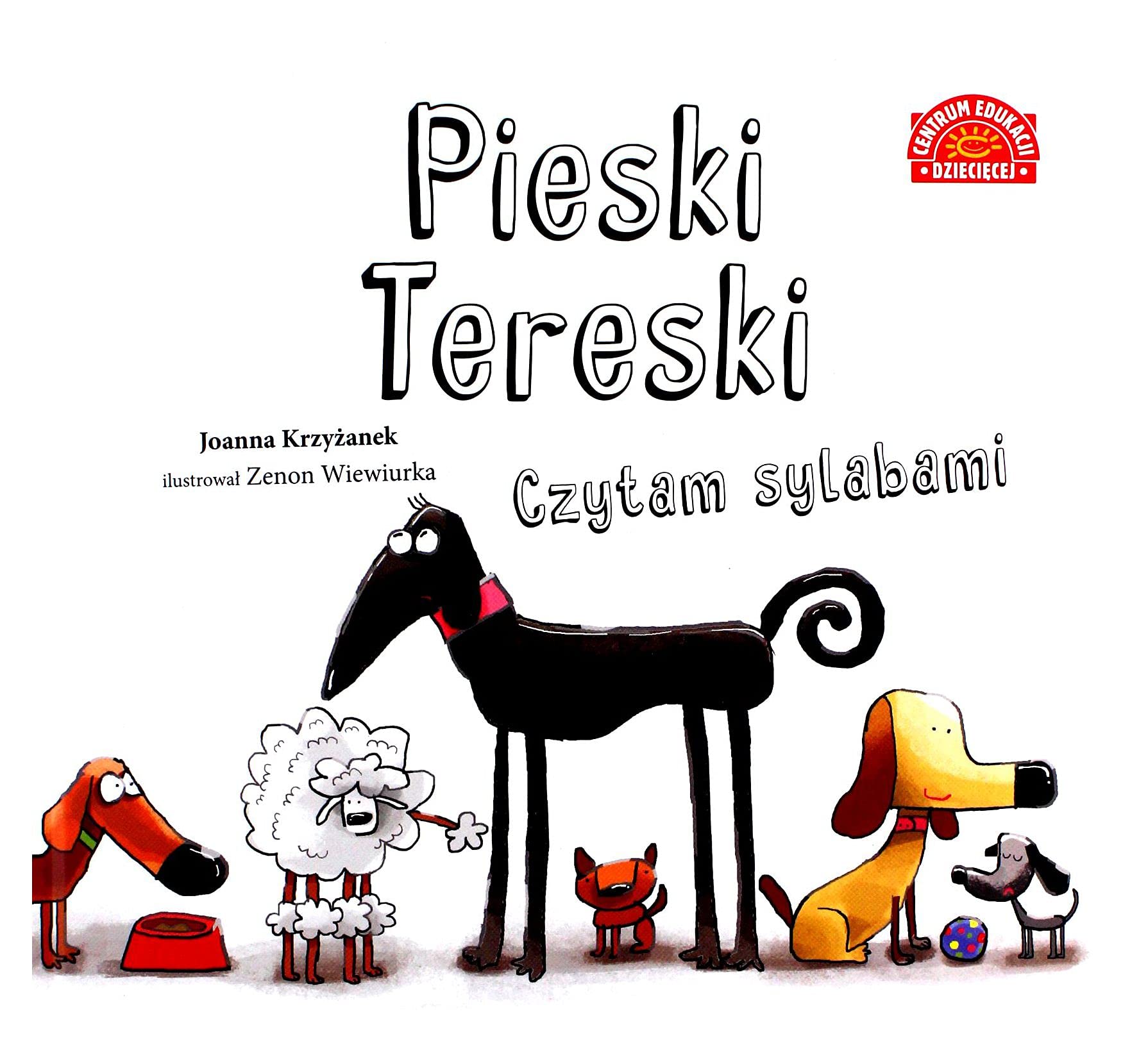 Pieski Tereski. Czytam sylabami Books
