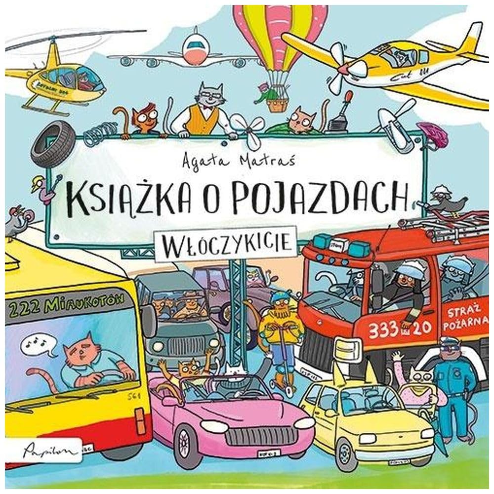 Książka o pojazdach Włóczykicie Books