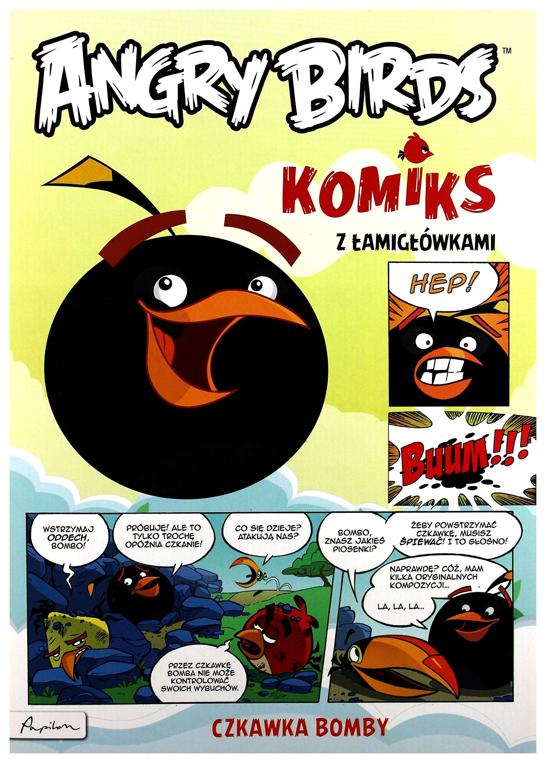 Angry Birds komiks. Czkawka bomby Books