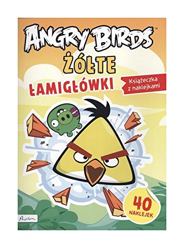 ĹťĂlĹte ĹamigĹĂlwki Angry Birds Books