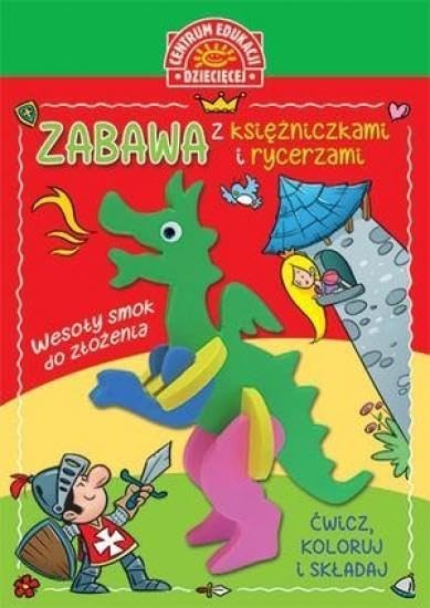 Zabawa z ksiezniczkami i rycerzami Ksiazka z zabawka do skladania book