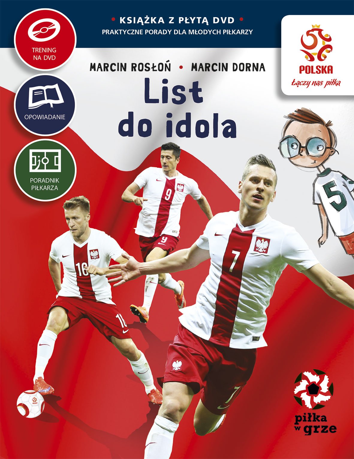 PZPN Pilka w grze List do idola + DVD Leisure & Fun