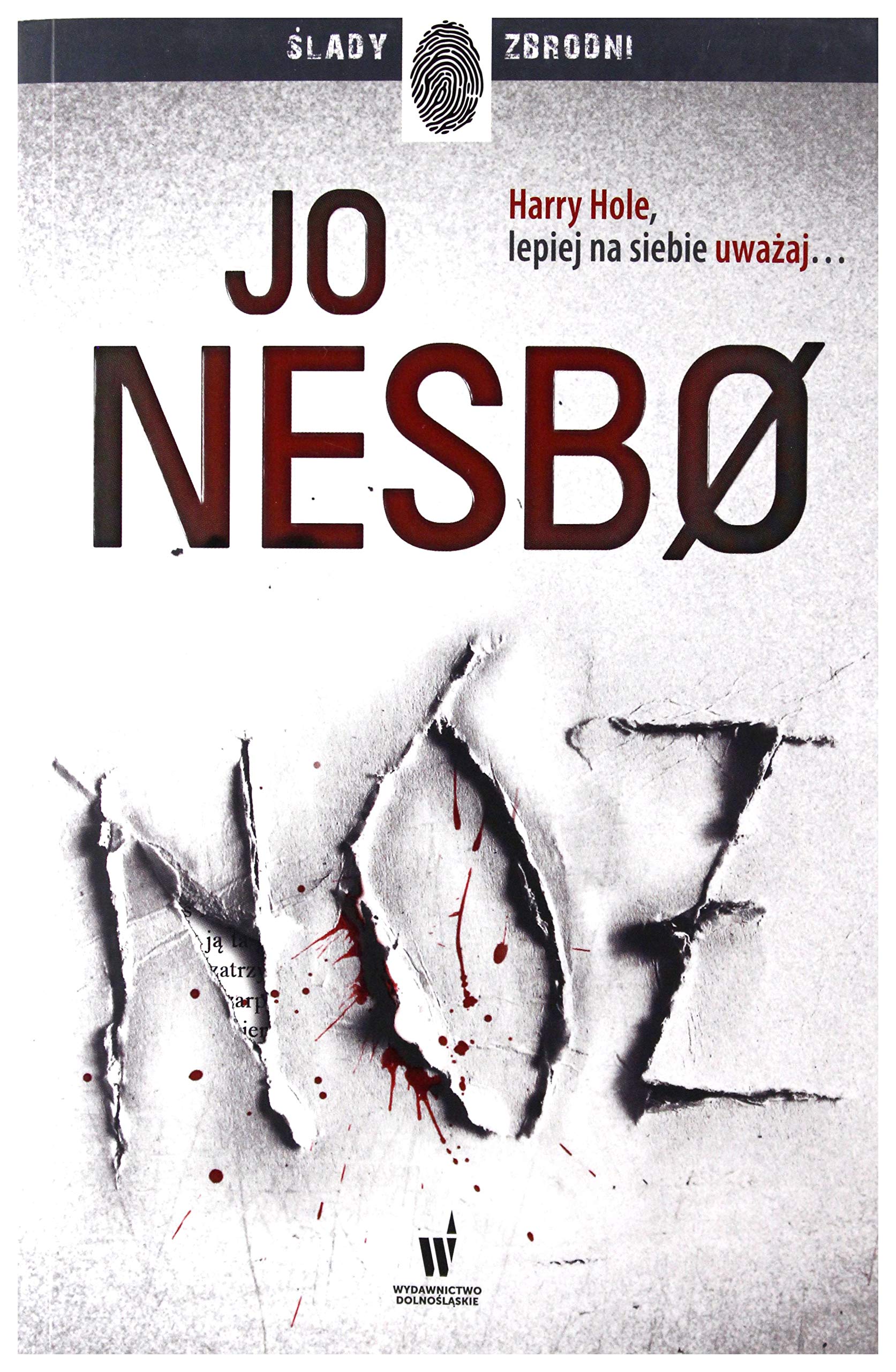Nóż Harry Hole 12 (ŚLADY ZBRODNI) Books