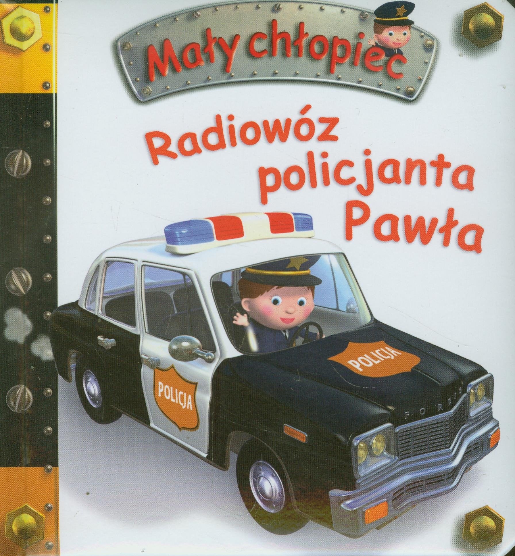 Radiowóz policjanta Pawla Books
