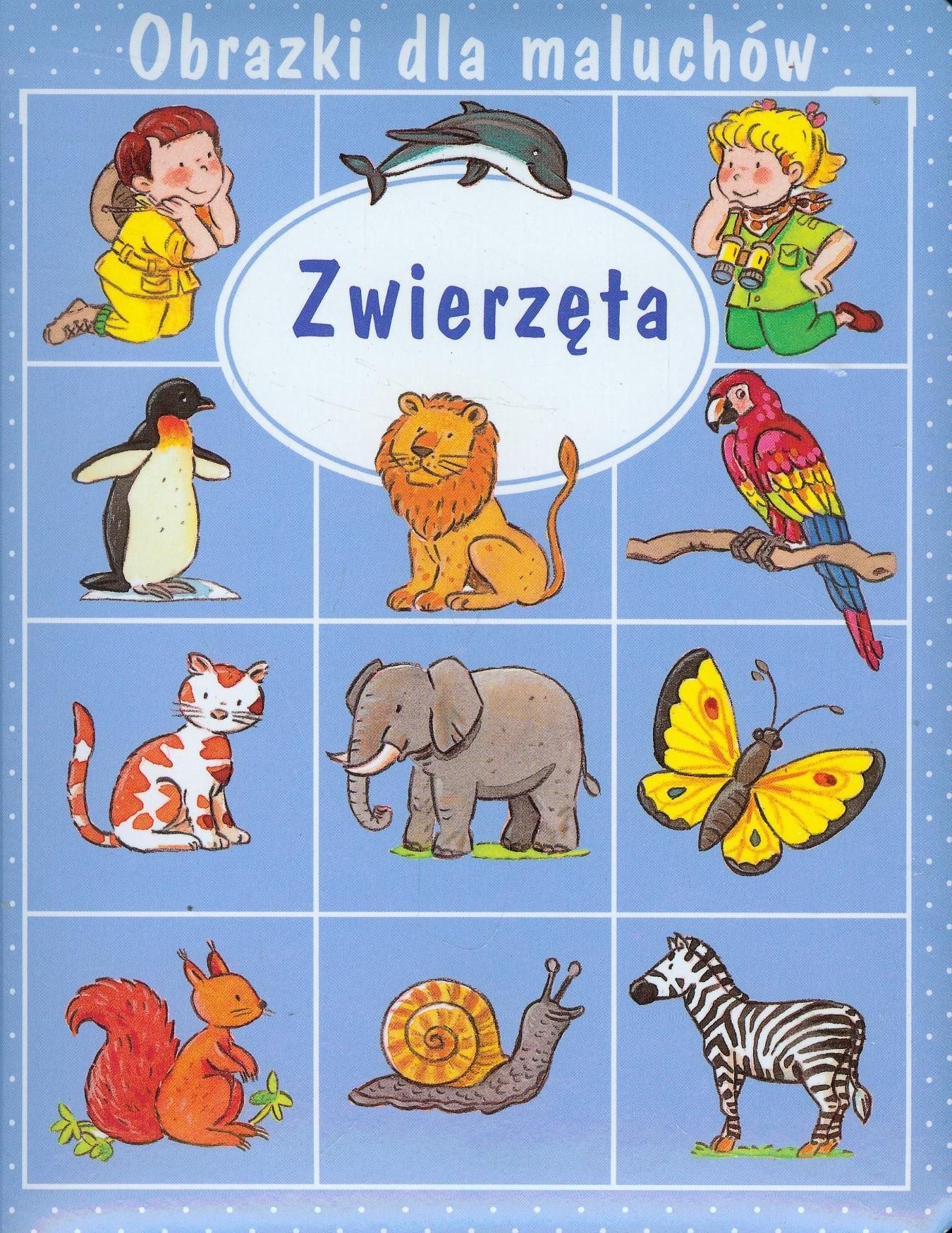 Zwierzęta Obrazki dla maluchów Books