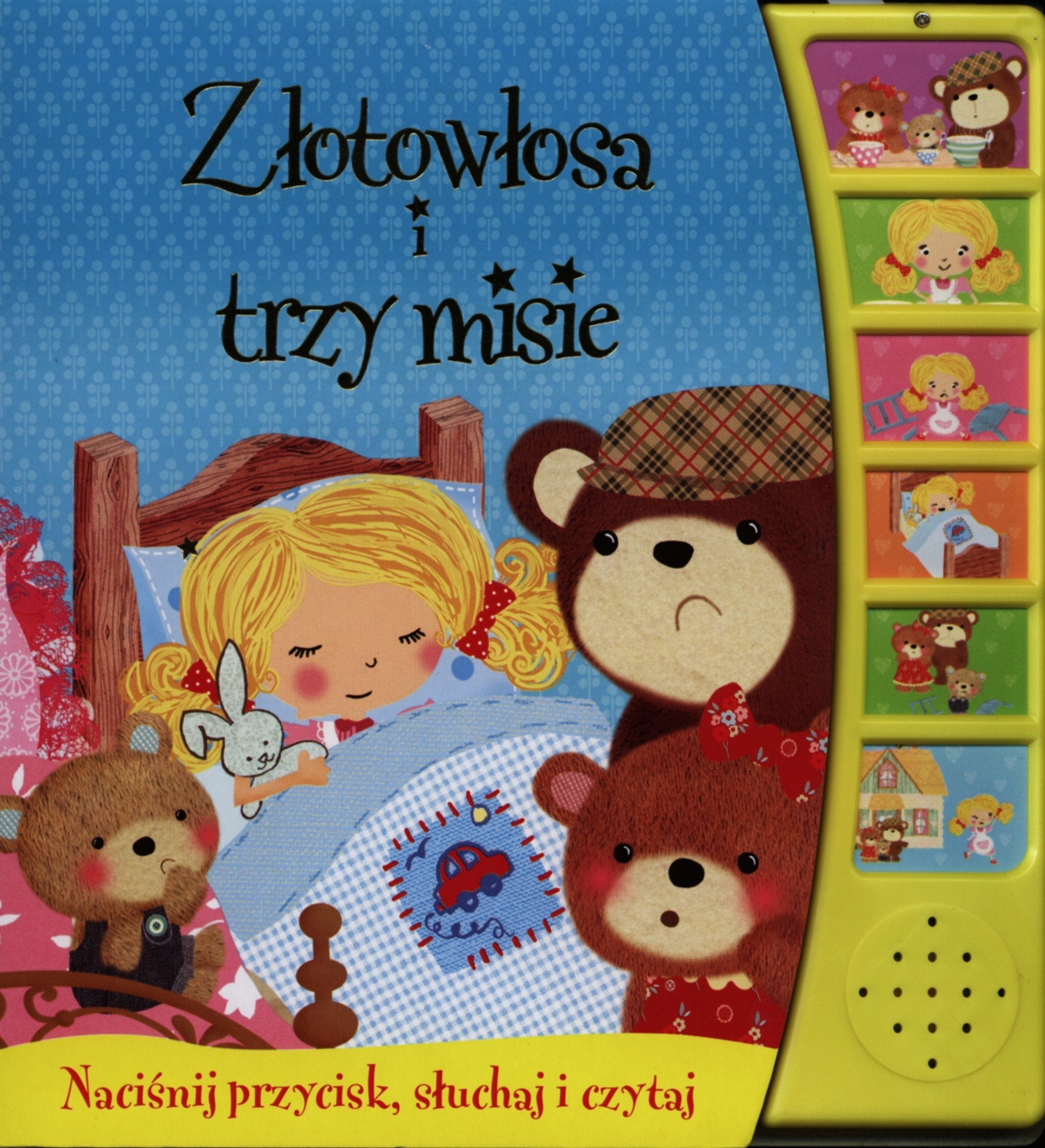 Złotowłosa i trzy misie Książeczka dźwiękowa book