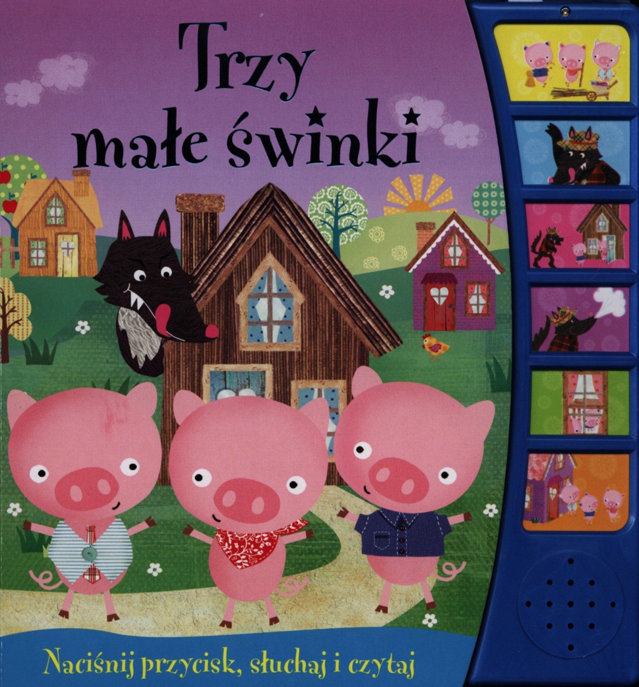 Trzy male swinki Ksiazeczka dzwiekowa Books