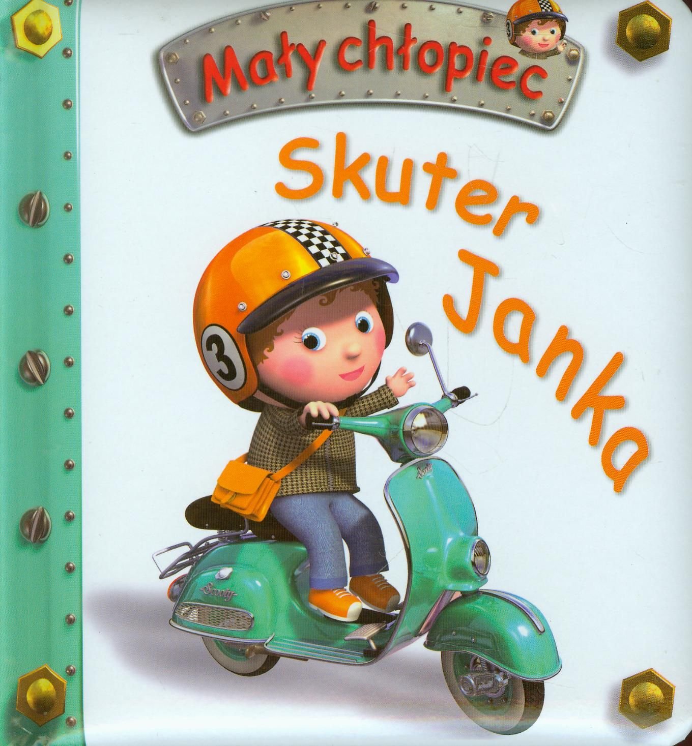 Skuter Janka Mały chłopiec Books