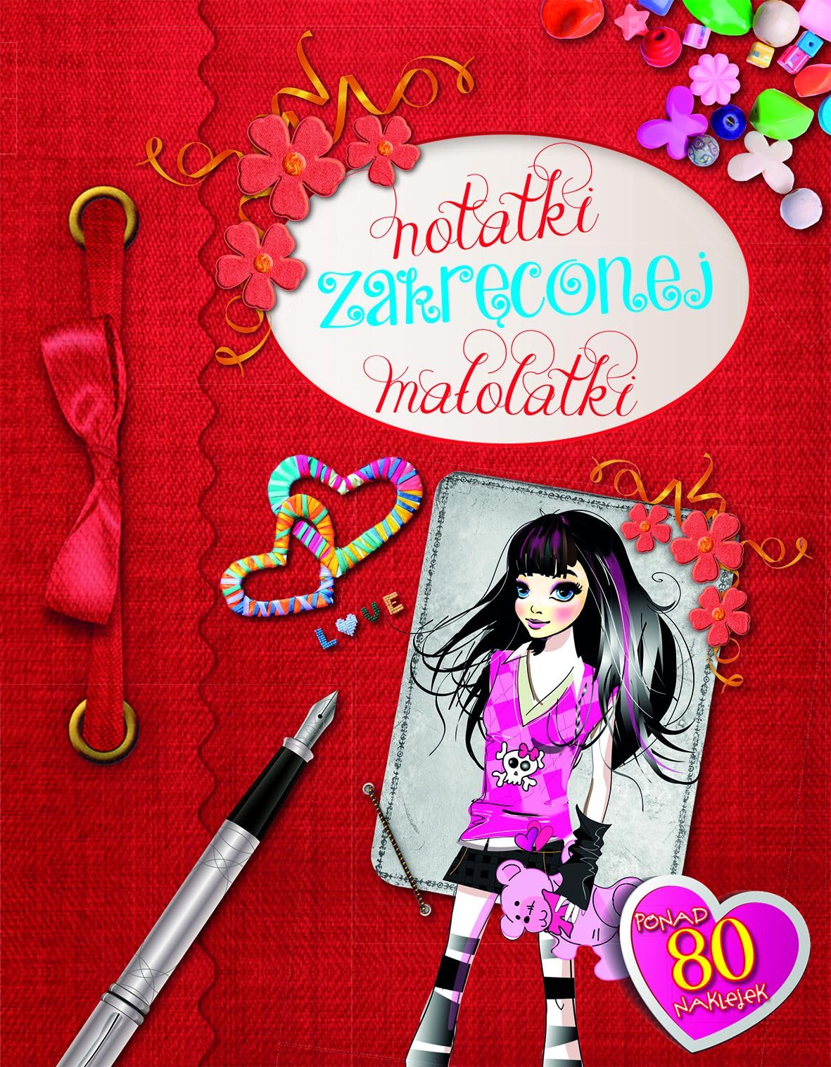 Notatki zakręconej małolatki + ponad 80 naklejek Books