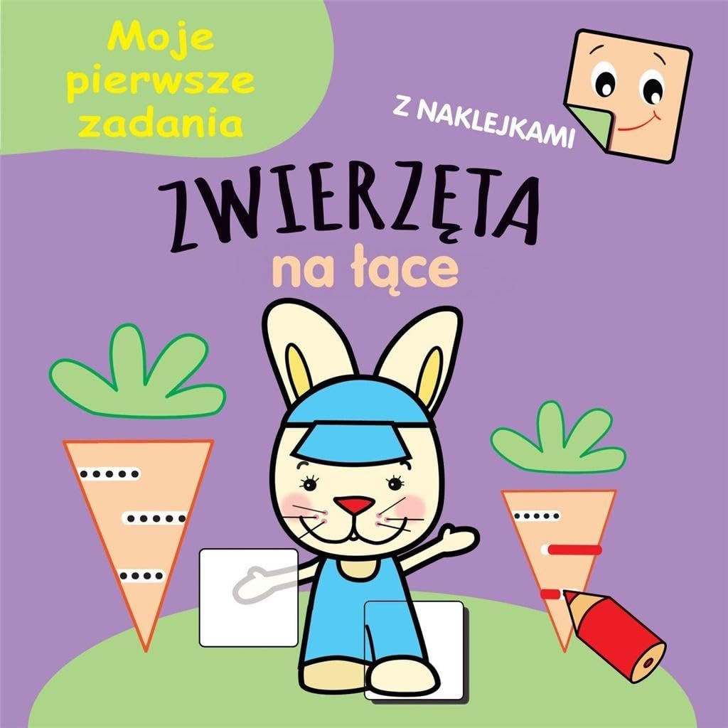 Moje pierwsze zadania Zwierzęta na łące Books