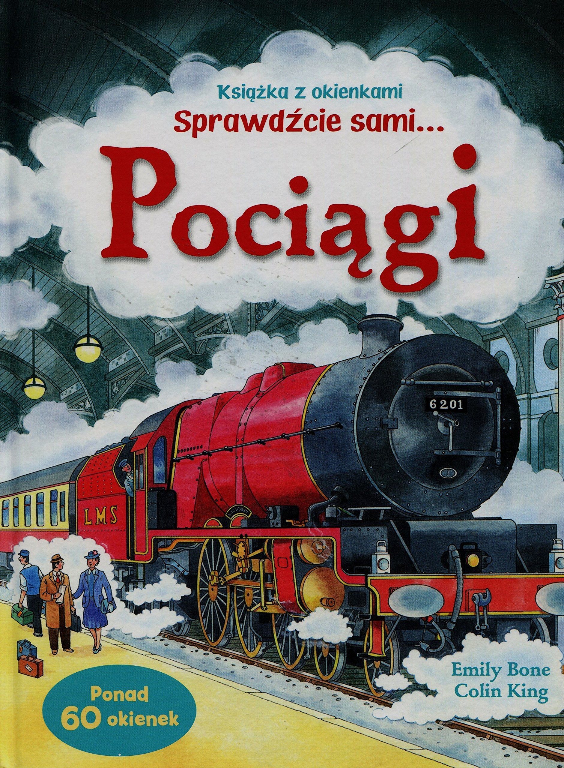 Pociągi Książka z okienkami Sprawdźcie sami Books