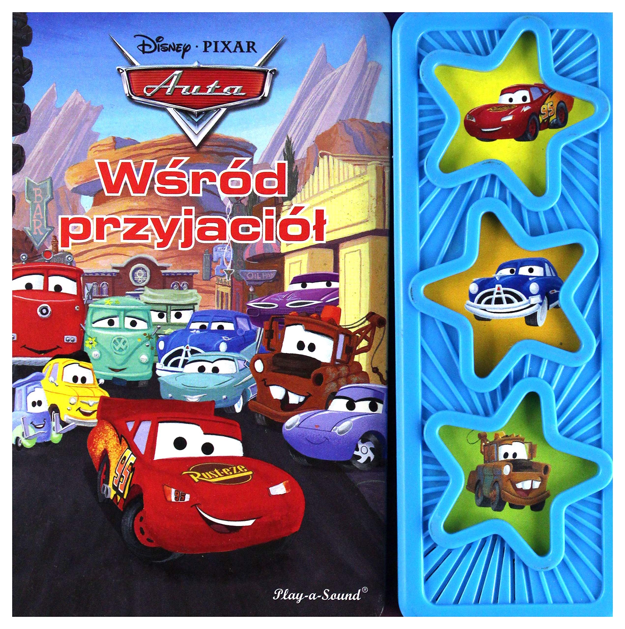 Disney Auta. Wsrod przyjaciol Books