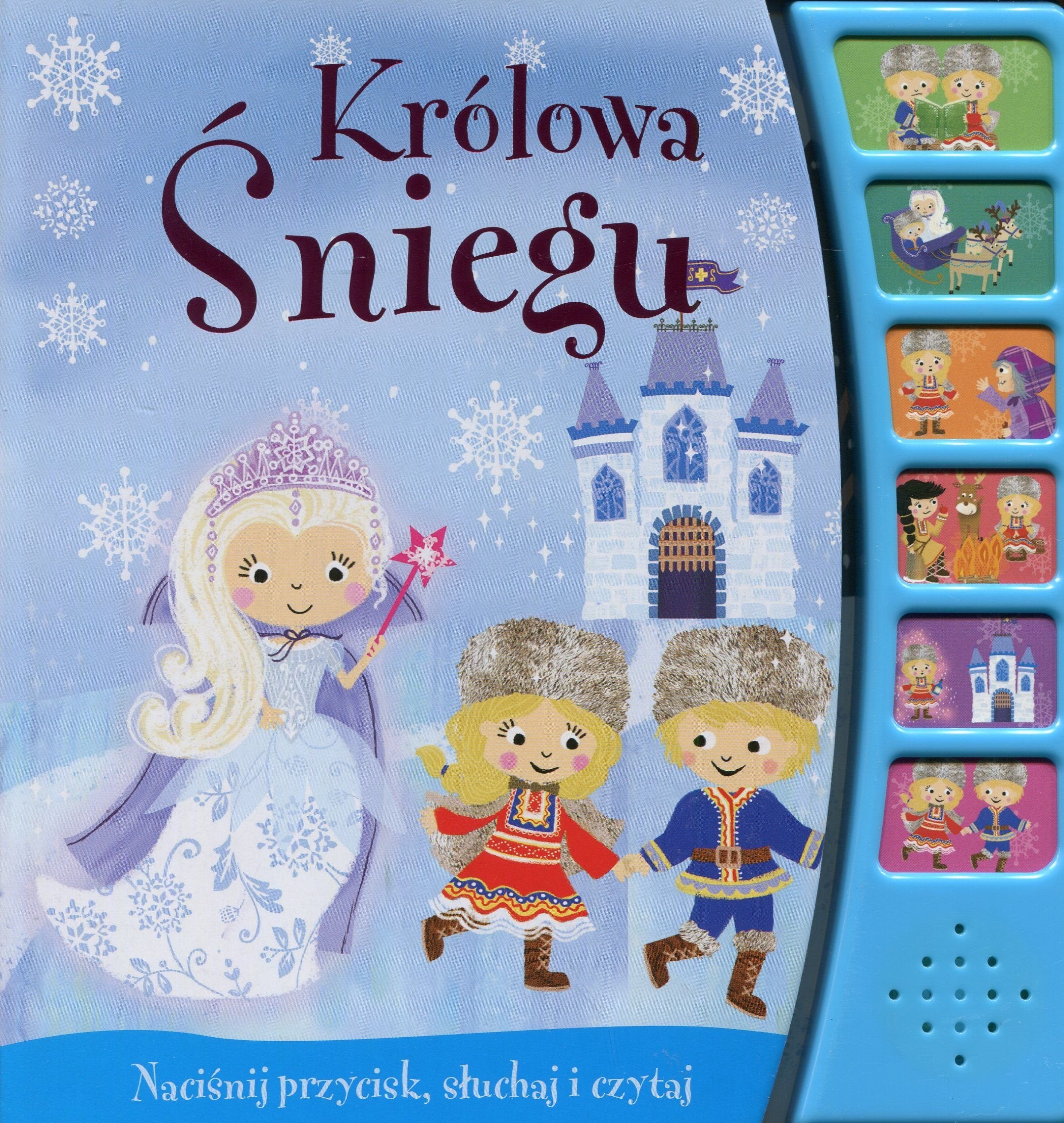 Królowa Śniegu Książeczka dźwiękowa Books