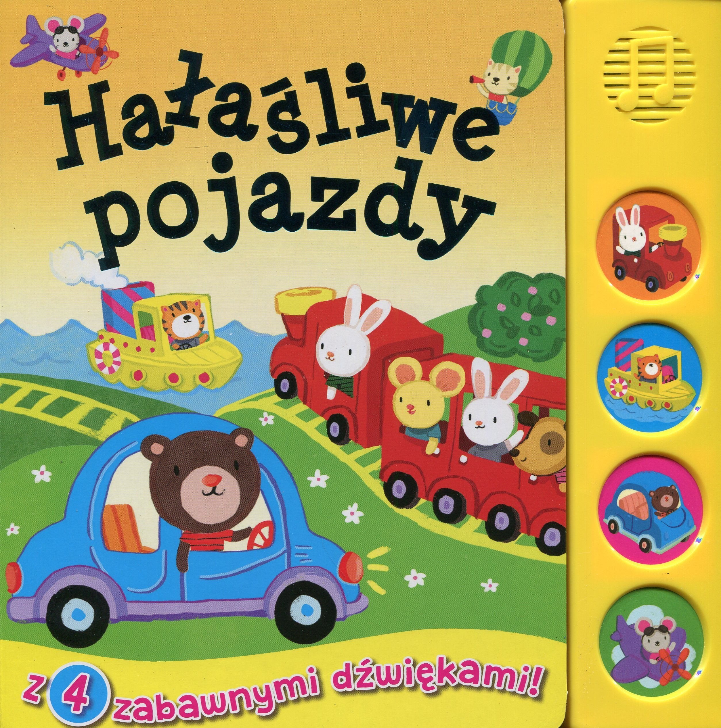 Halasliwe pojazdy Ksiazeczka dzwiekowa book