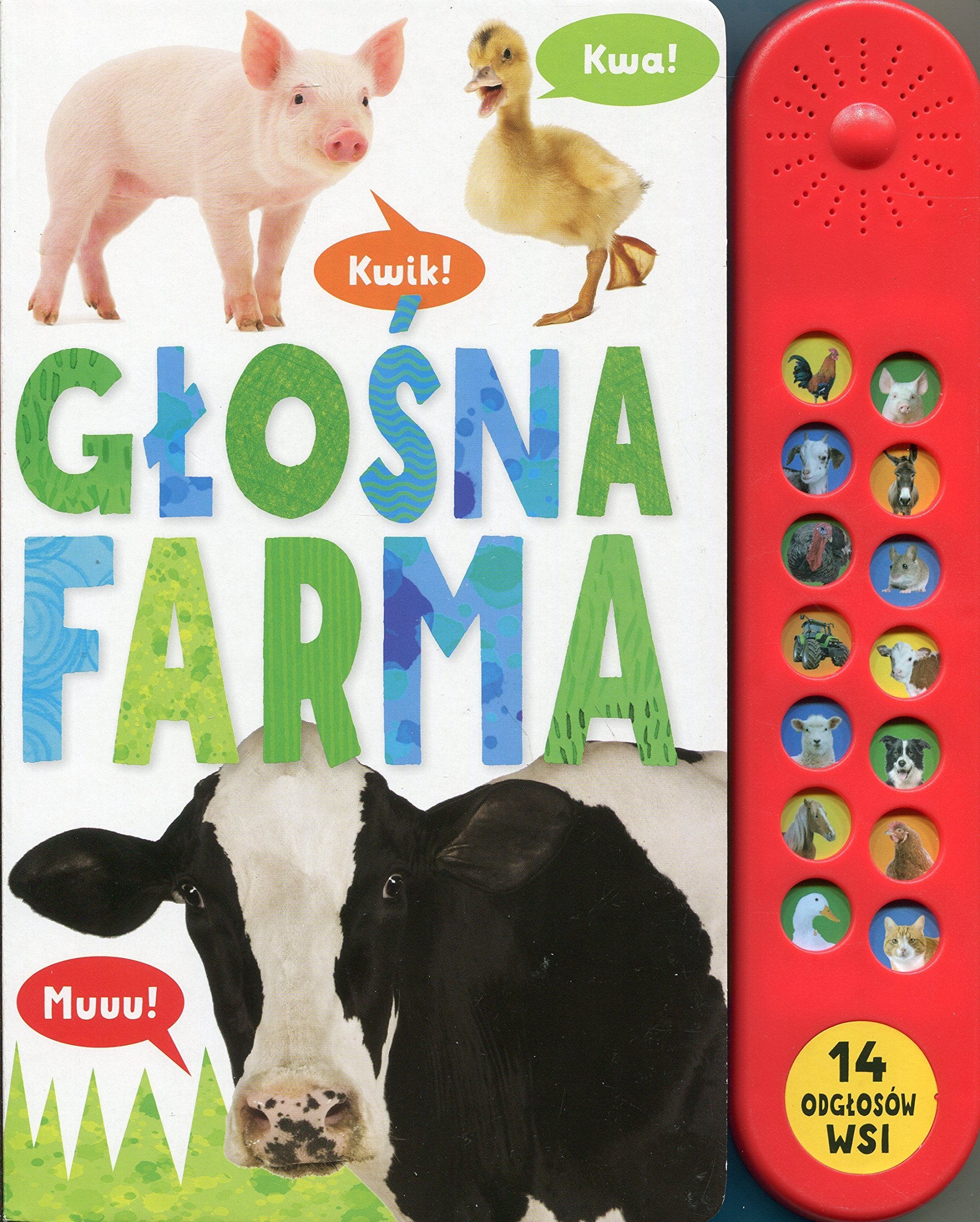 Głośna farma Książeczka dźwiękowa book