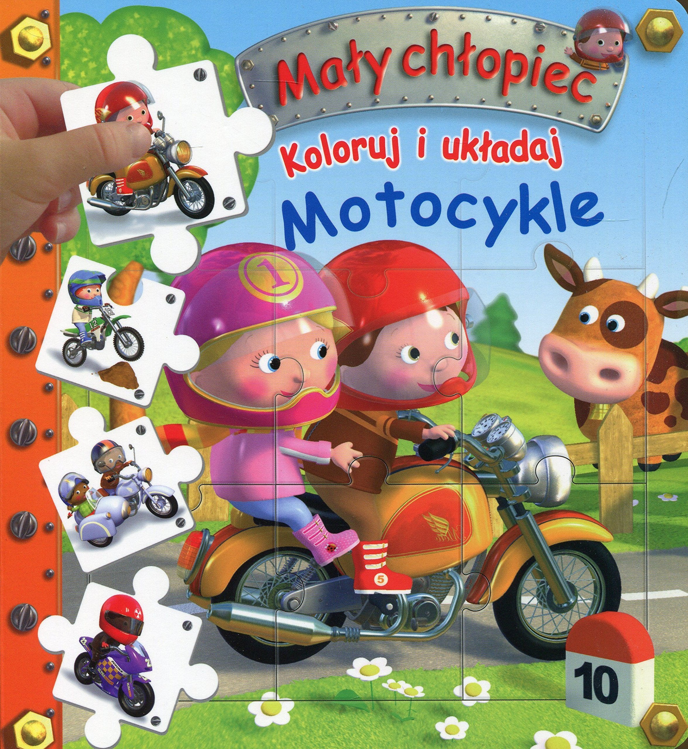 Koloruj i ukladaj Motocykle Maly chlopiec Novels & Short Stories