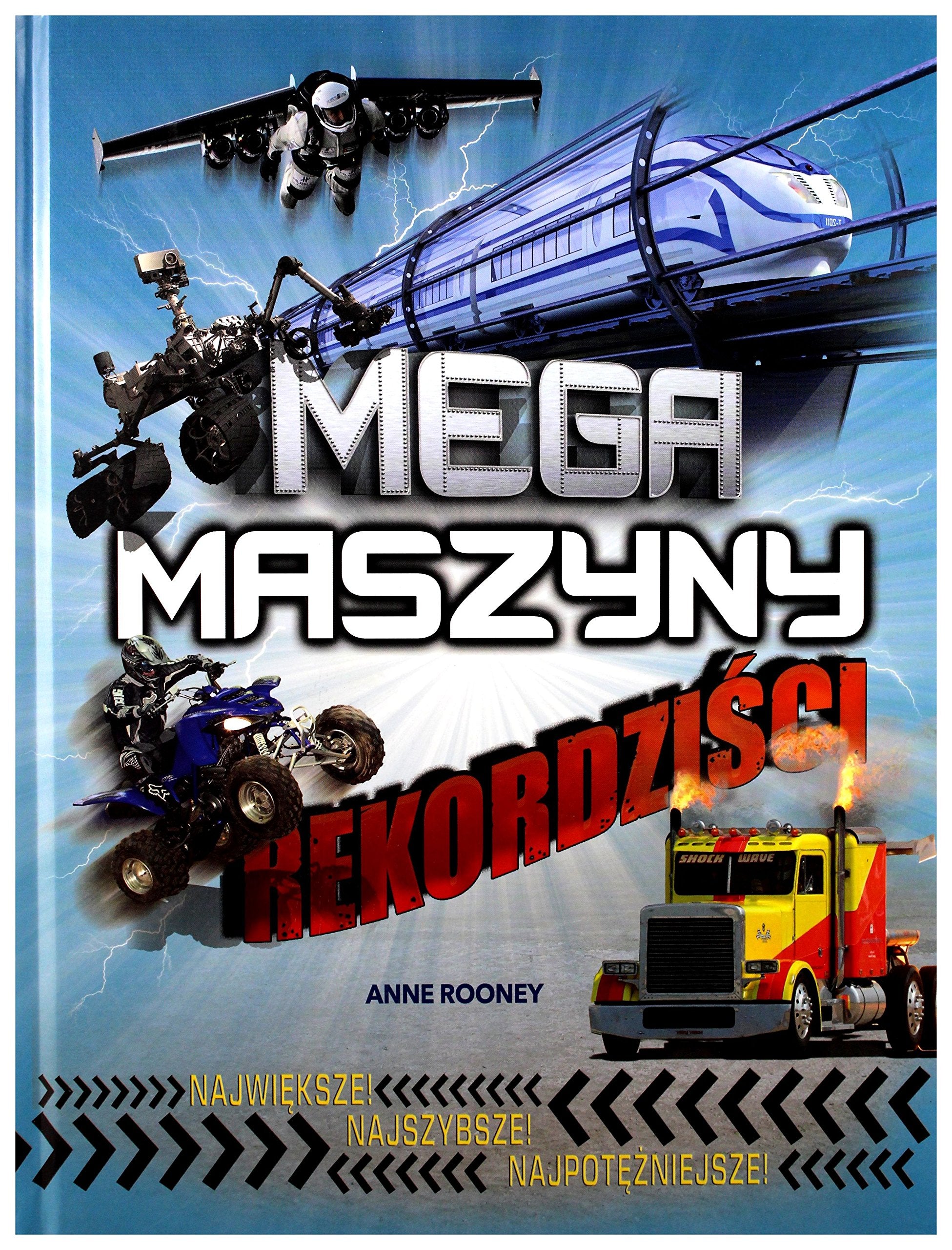 RekordziĹci. Mega maszyny - Anne Rooney book