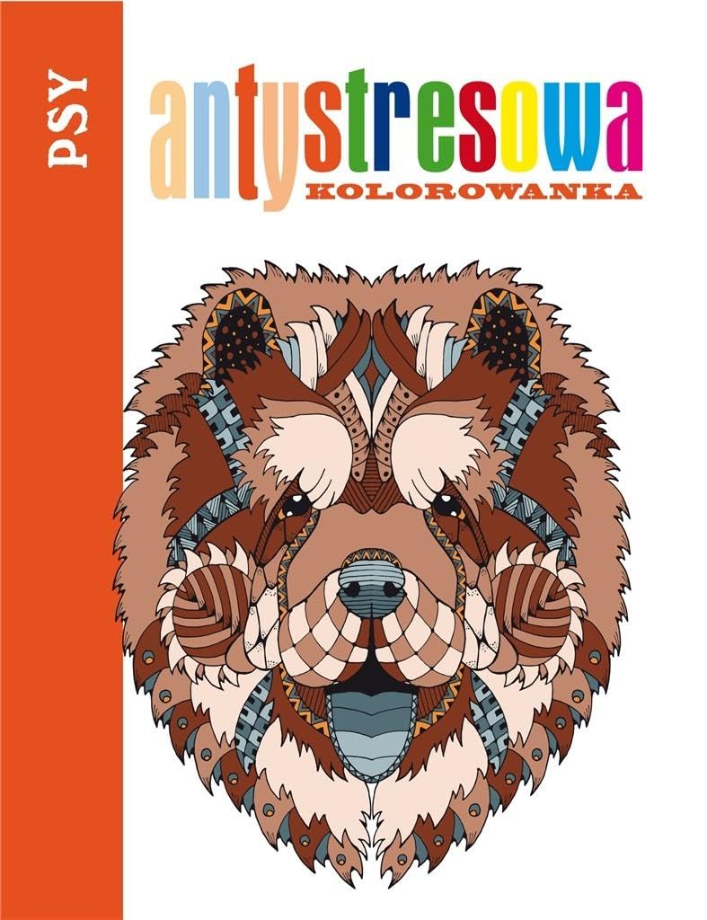 Antystresowa kolorowanka Psy Books