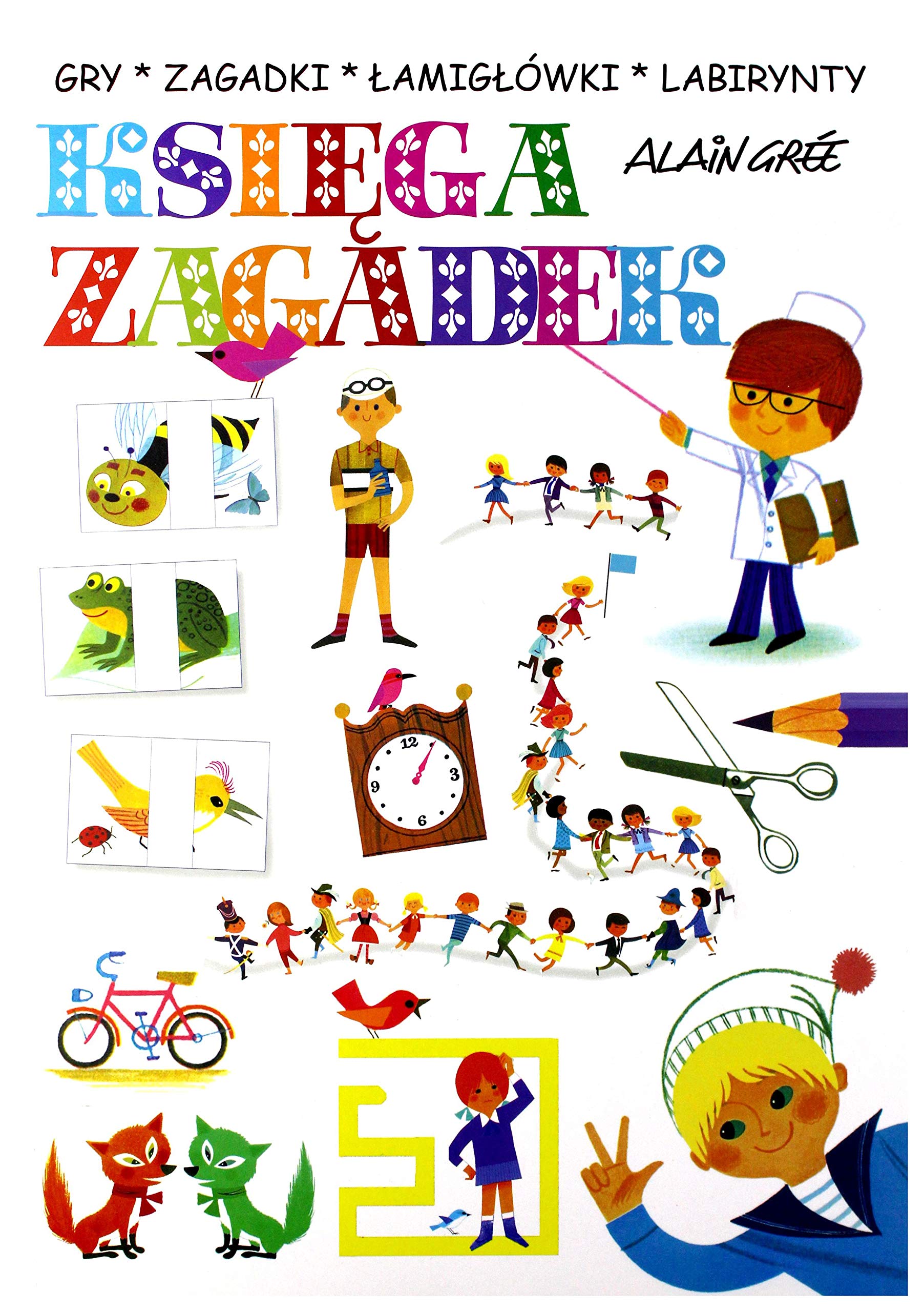 Księga zagadek - Alain Gree Books