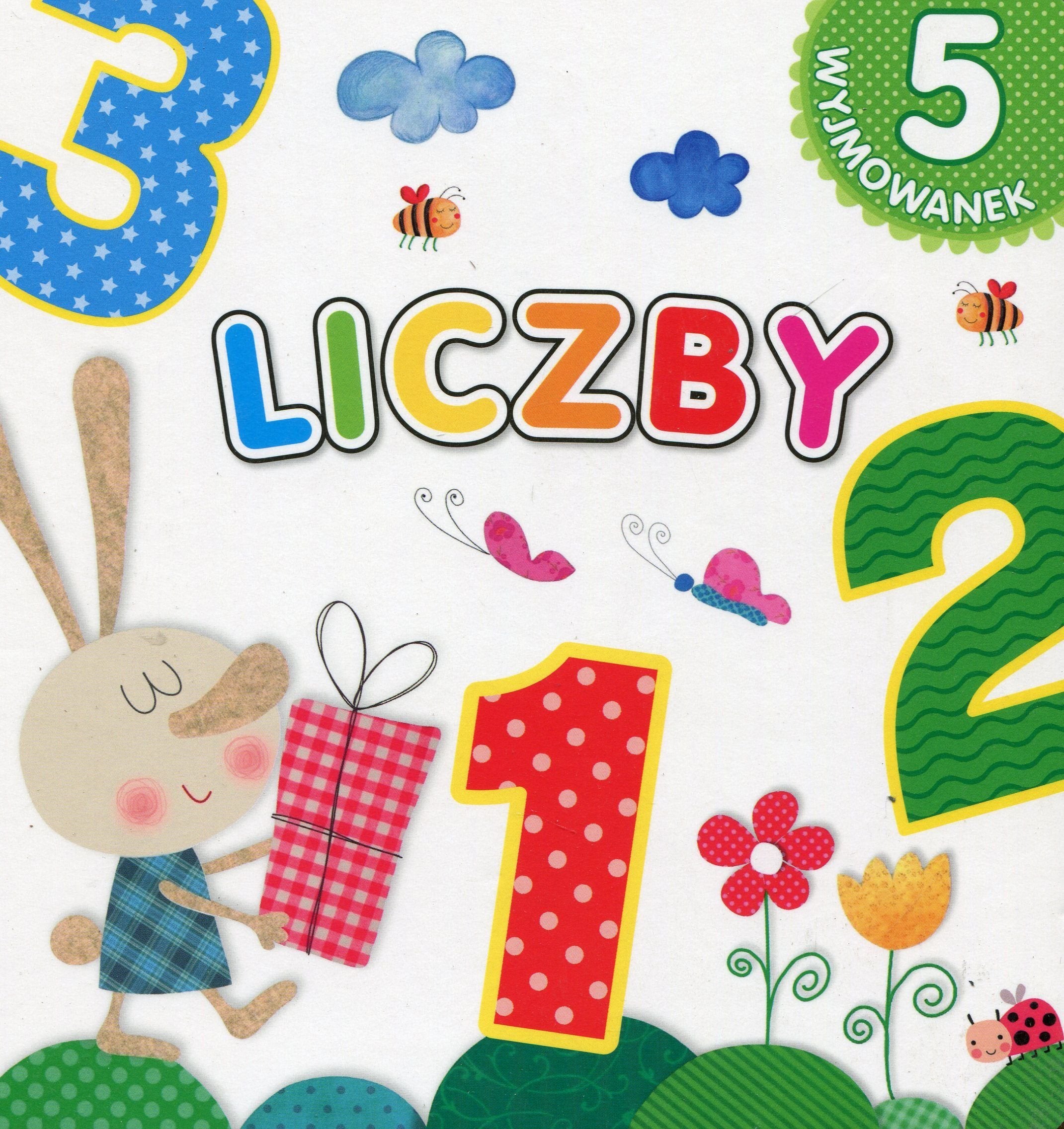 Liczby 5 wyjmowanek book