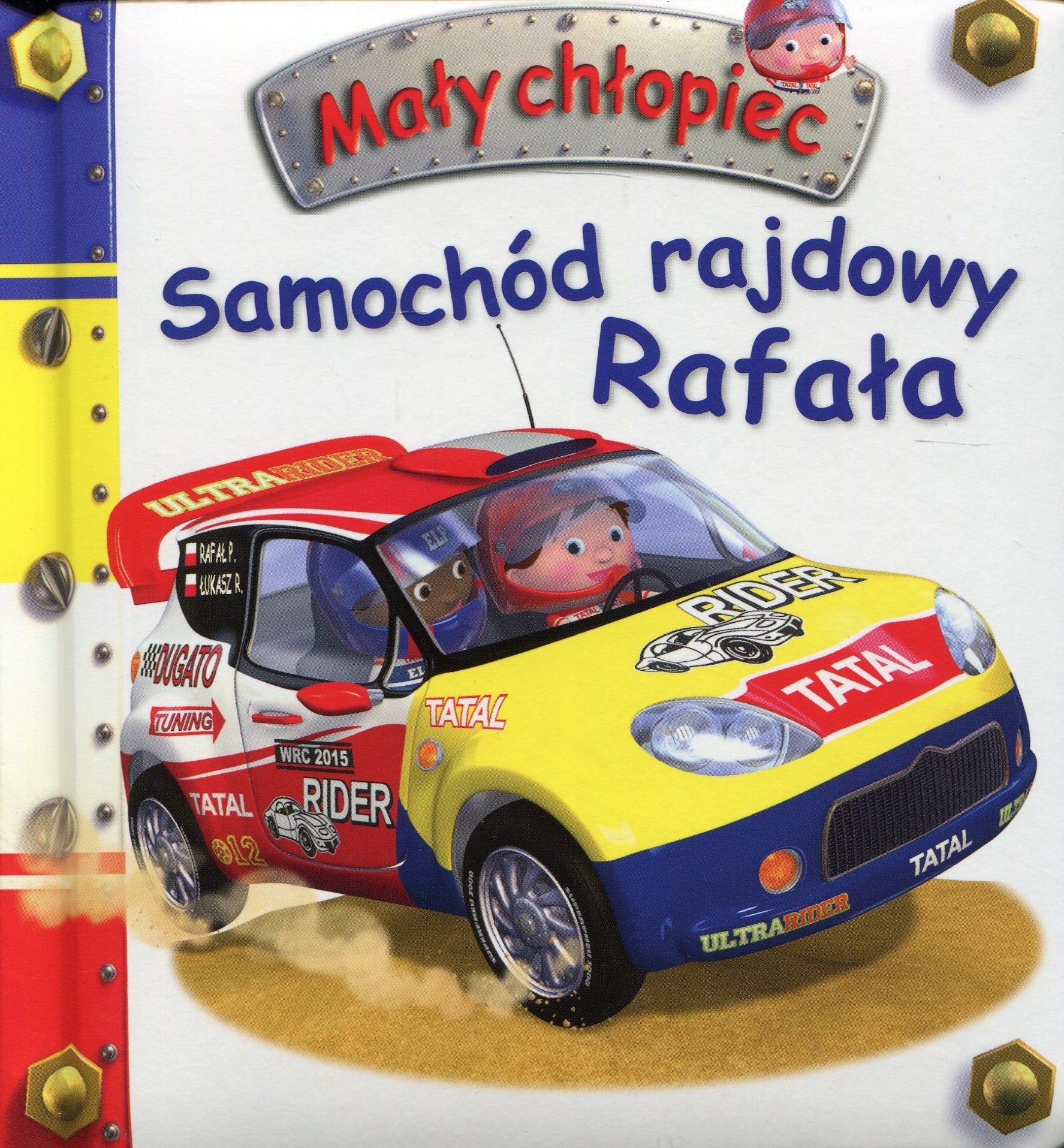 Samochód rajdowy Rafala Maly chlopiec Books