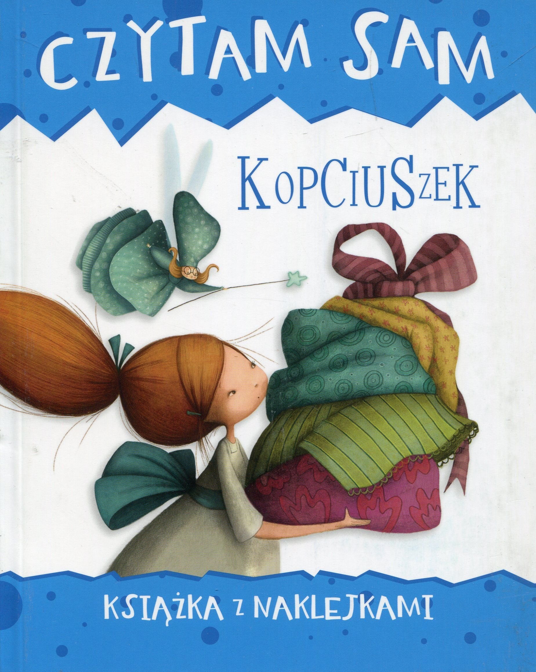 Czytam sam Kopciuszek Książka z naklejkami Books