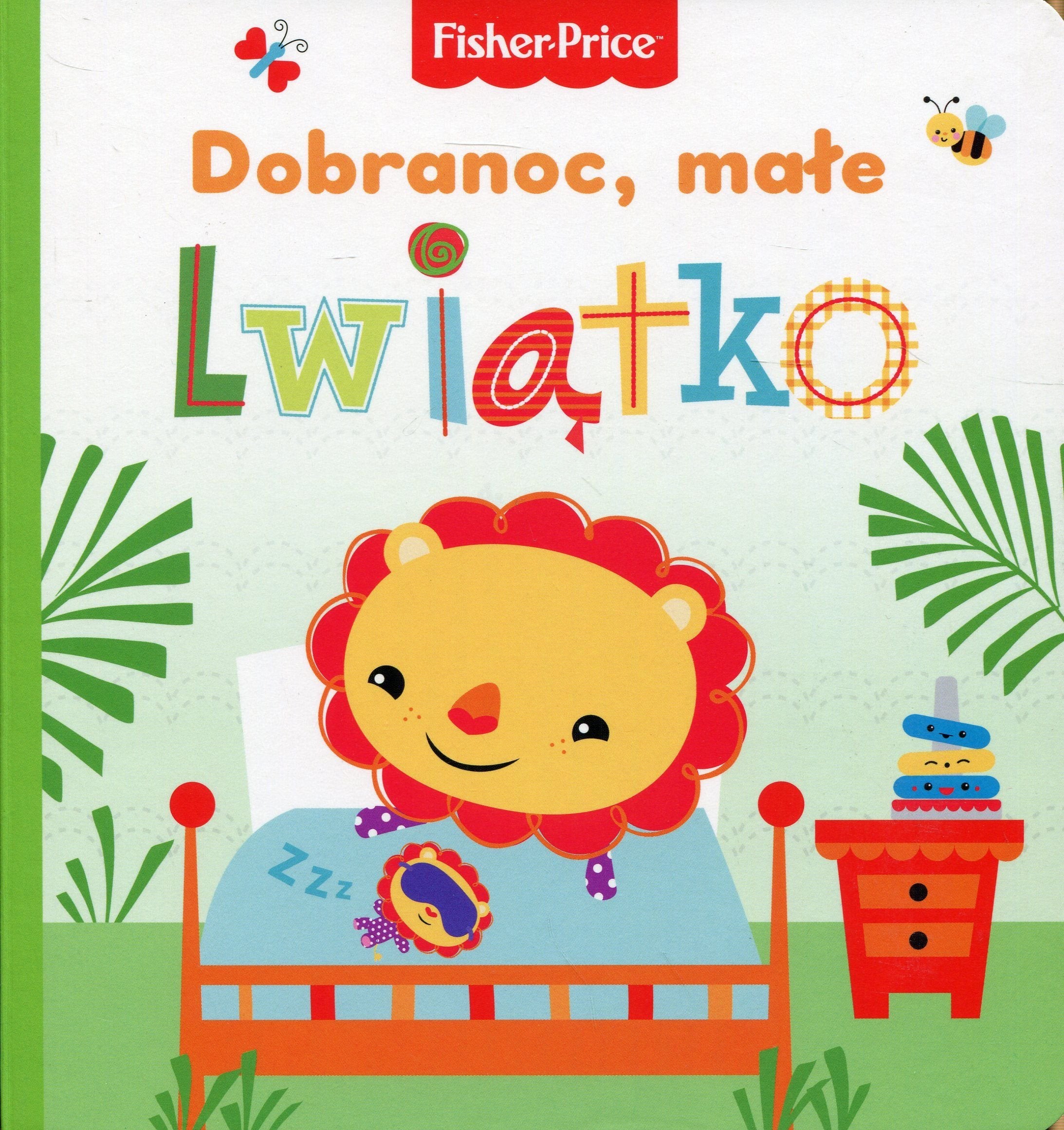 Fisher Price Dobranoc, male lwiatko book