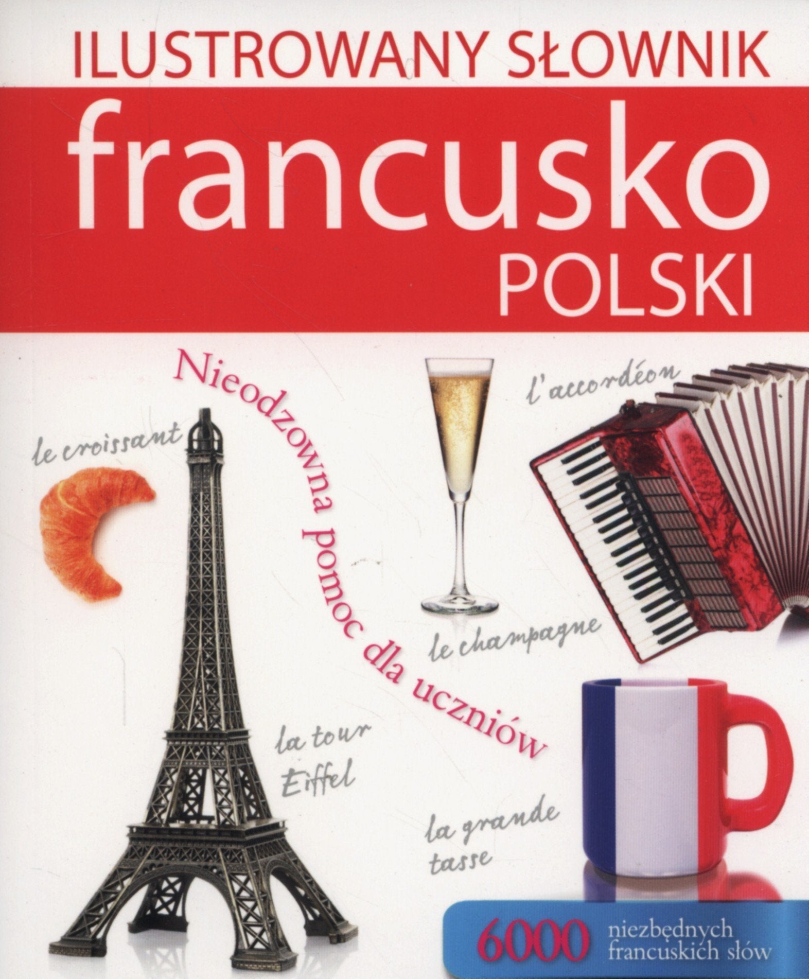 Ilustrowany slownik francusko-polski Foreign Languages ​​& Dictionaries