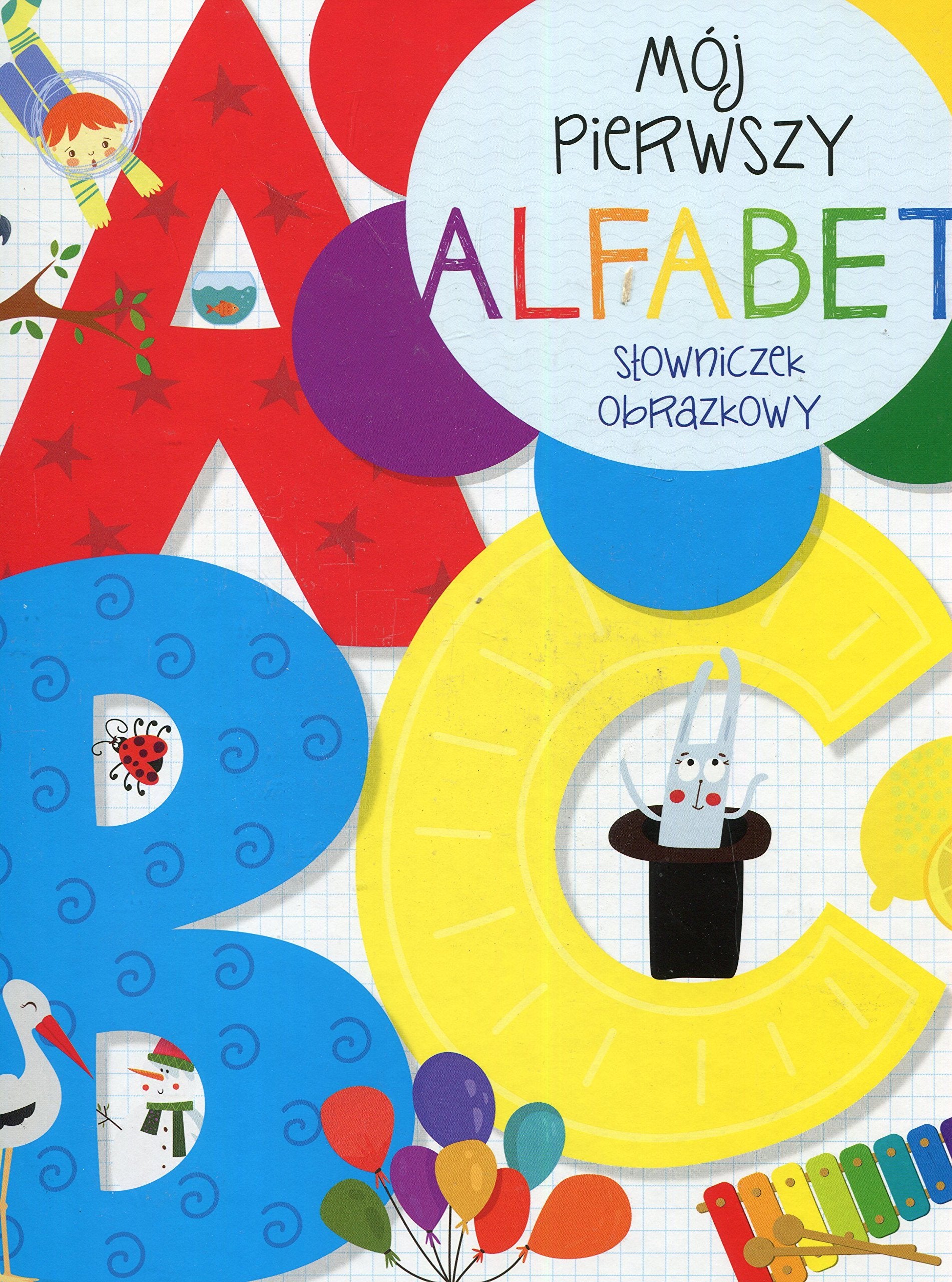 Mój pierwszy alfabet Słowniczek obrazkowy book