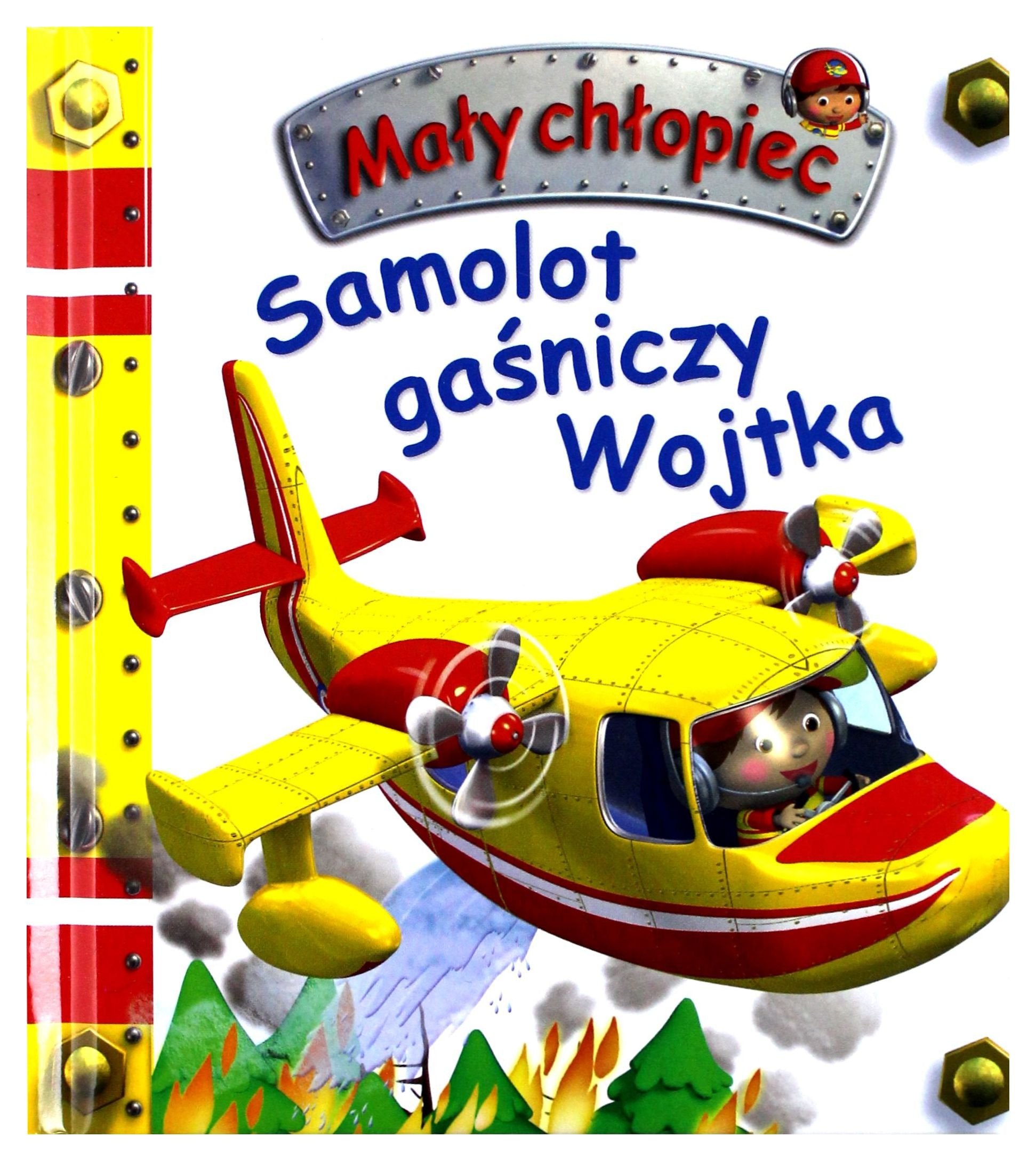 MaĹy chĹopiec - Samolot gaĹniczy Wojtka - Emilie Beaumont, Nathalie Belineau Books
