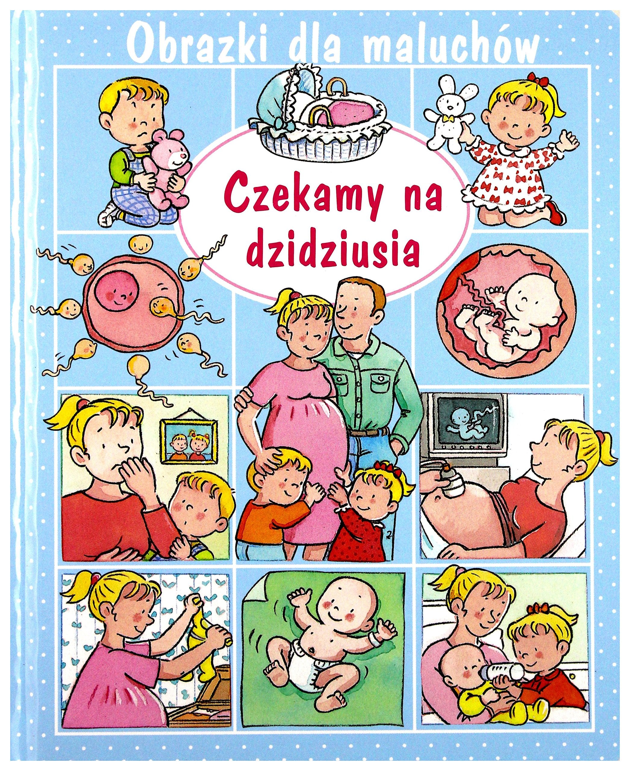 Obrazki dla maluchĂlw -Czekamy na dzidziusia - Emilie Beaumont, Sylvie Michelet Books